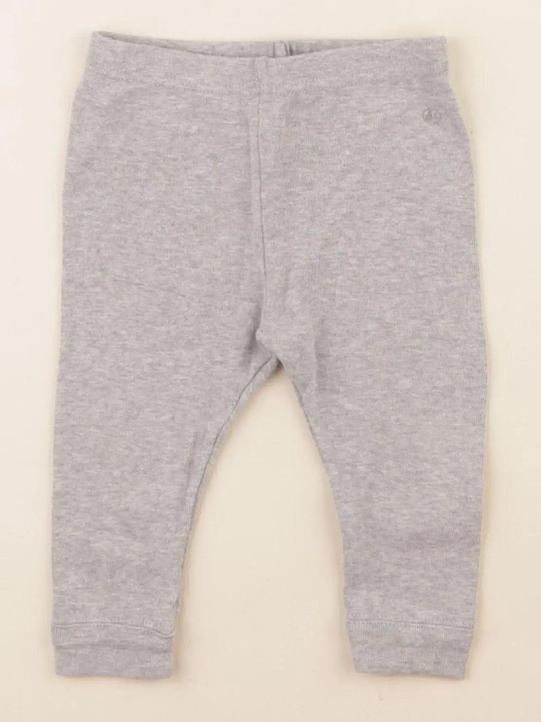 Petit Bateau - legging gris - 6 mois