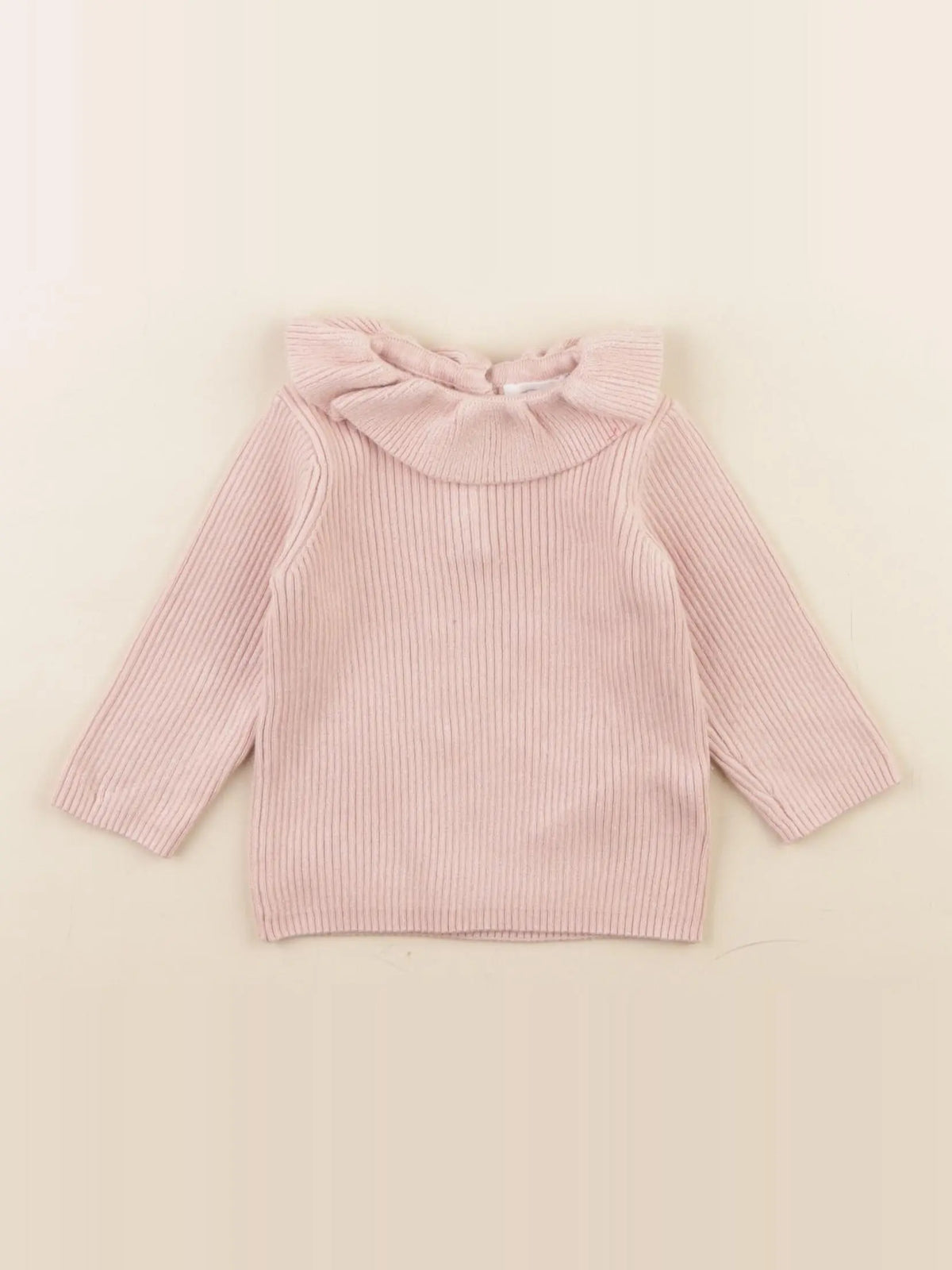 Vertbaudet - pull rose - 3 mois