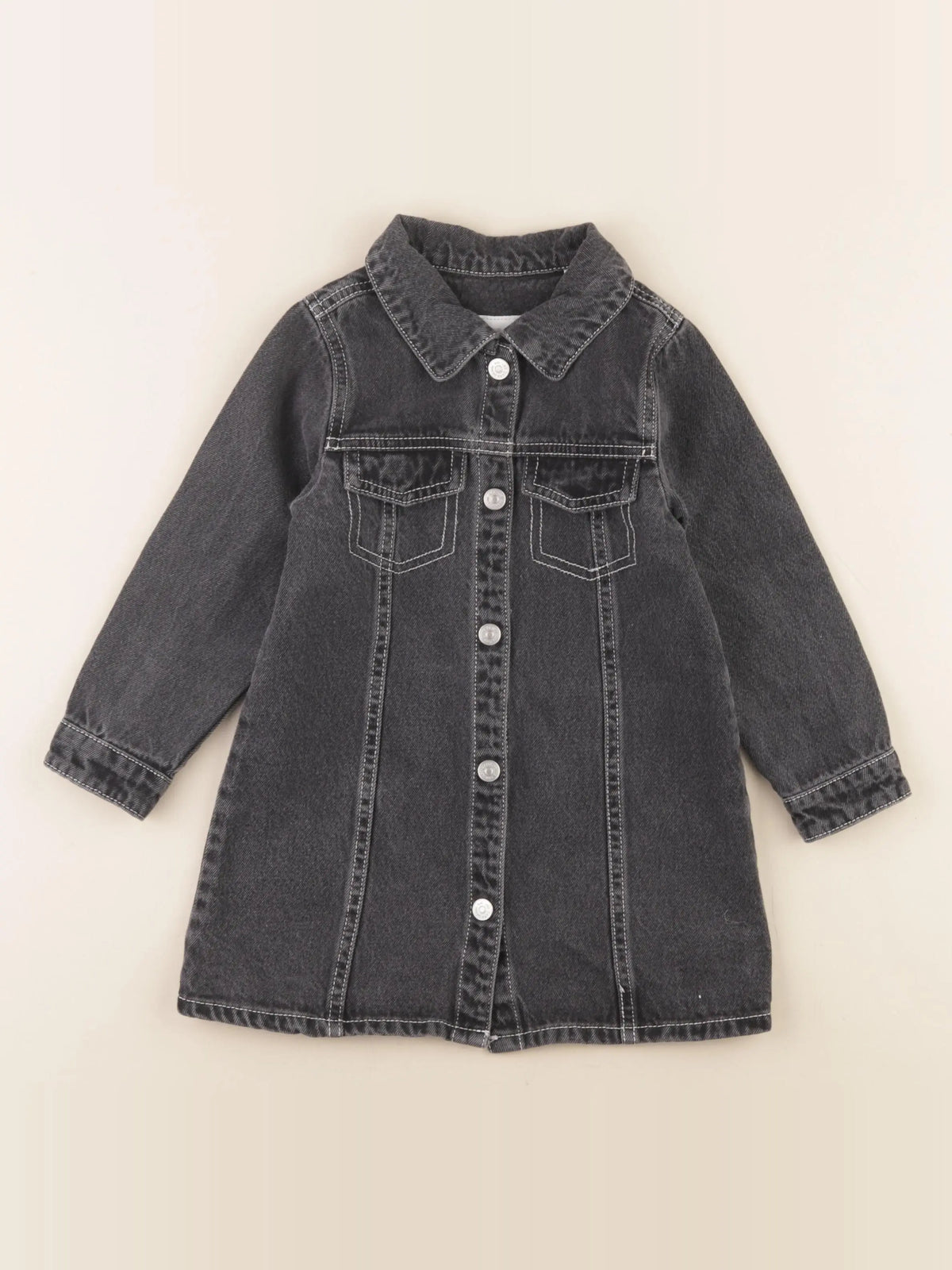 Zara - robe gris - 3 ans