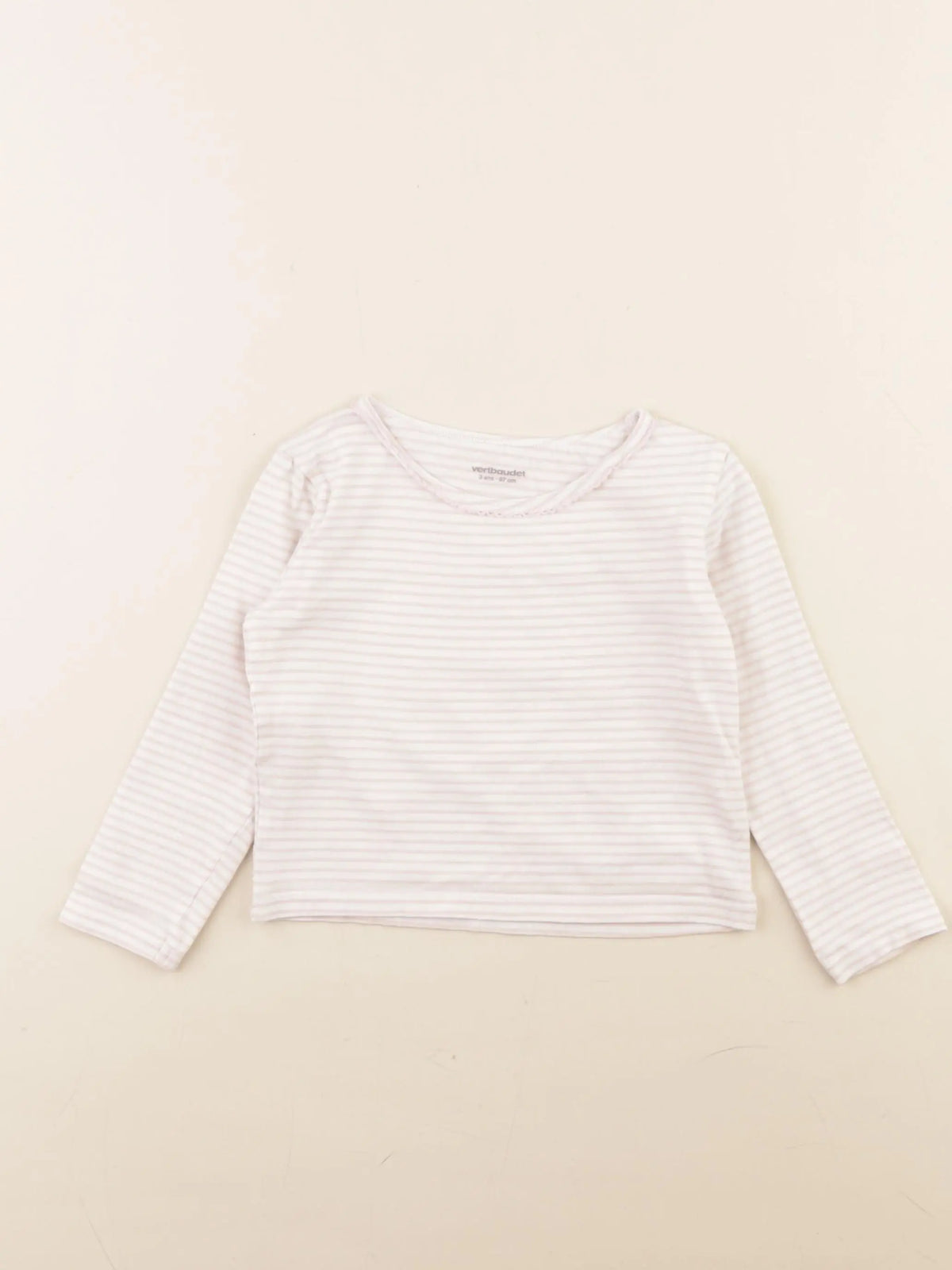 Vertbaudet - maillot de corps rose - 3 ans