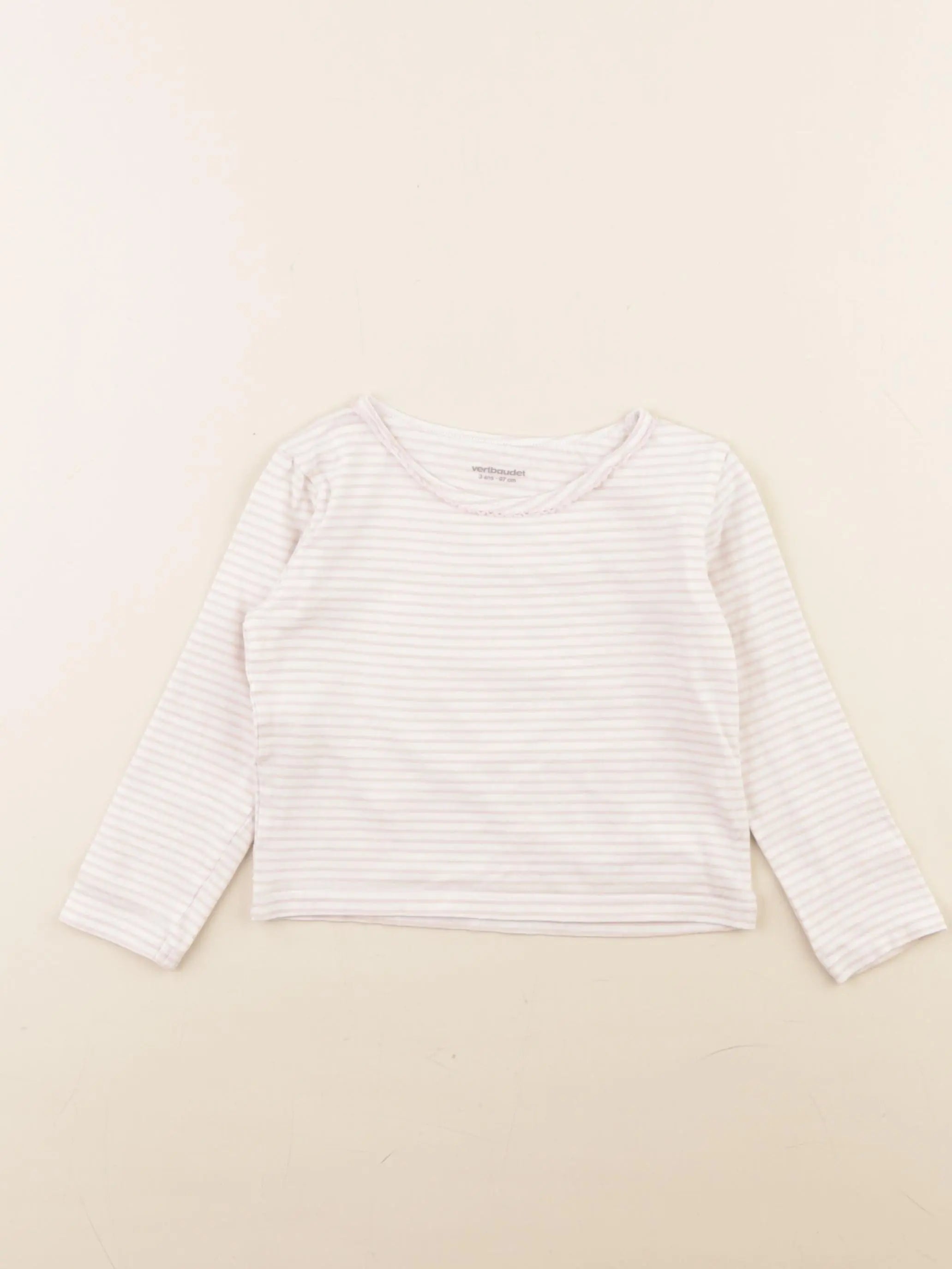 Vertbaudet - maillot de corps rose - 3 ans