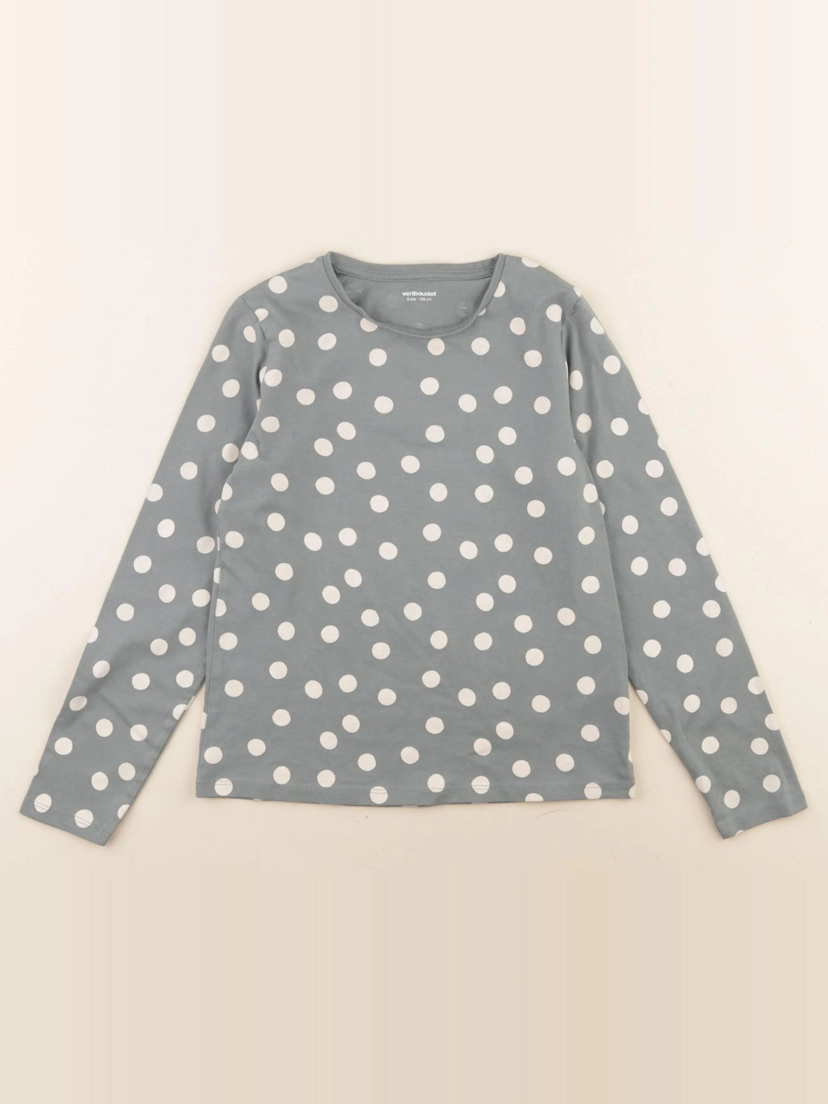Vertbaudet - tee-shirt vert - 8 ans