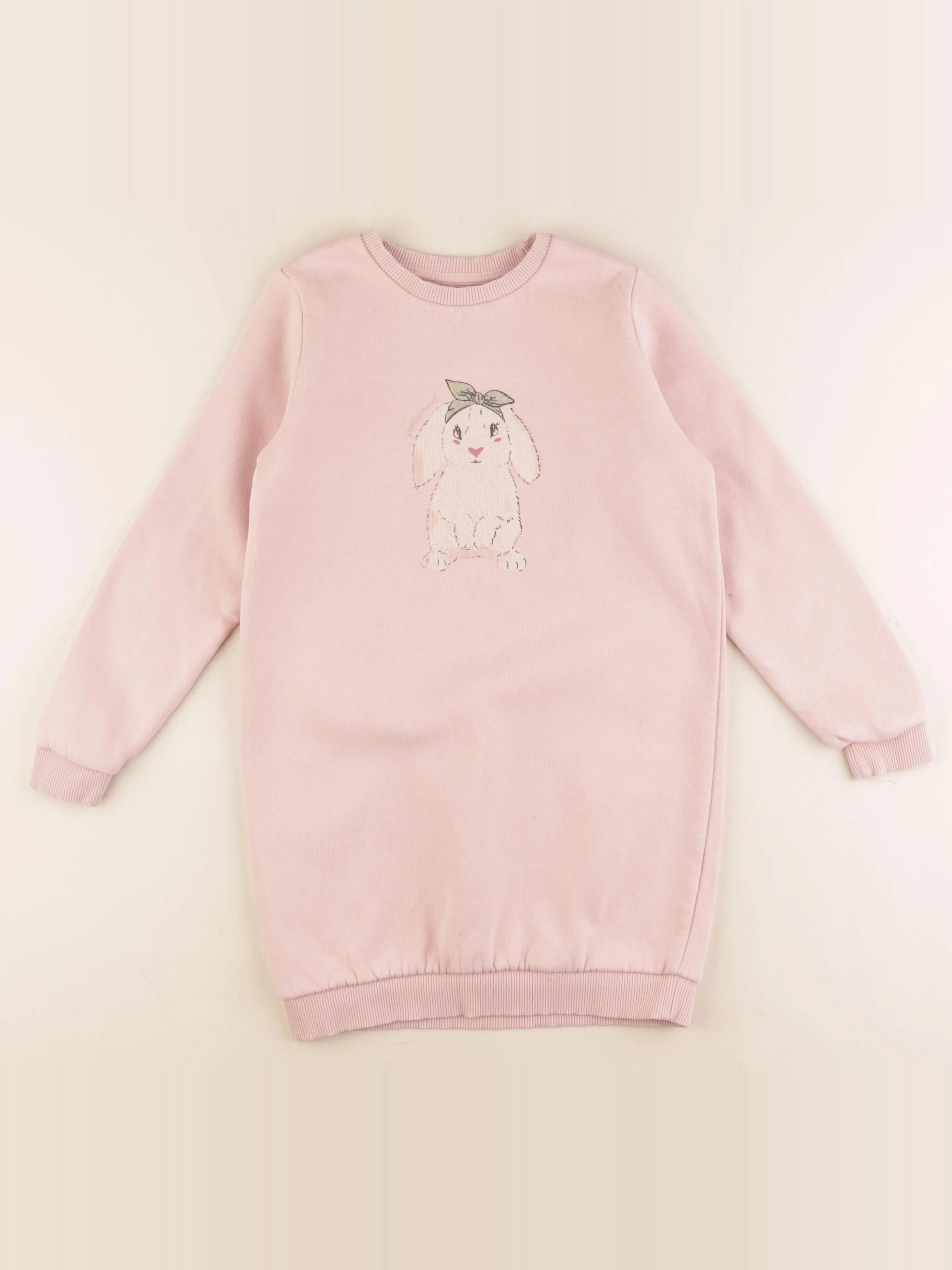 Vertbaudet - robe rose - 8 ans
