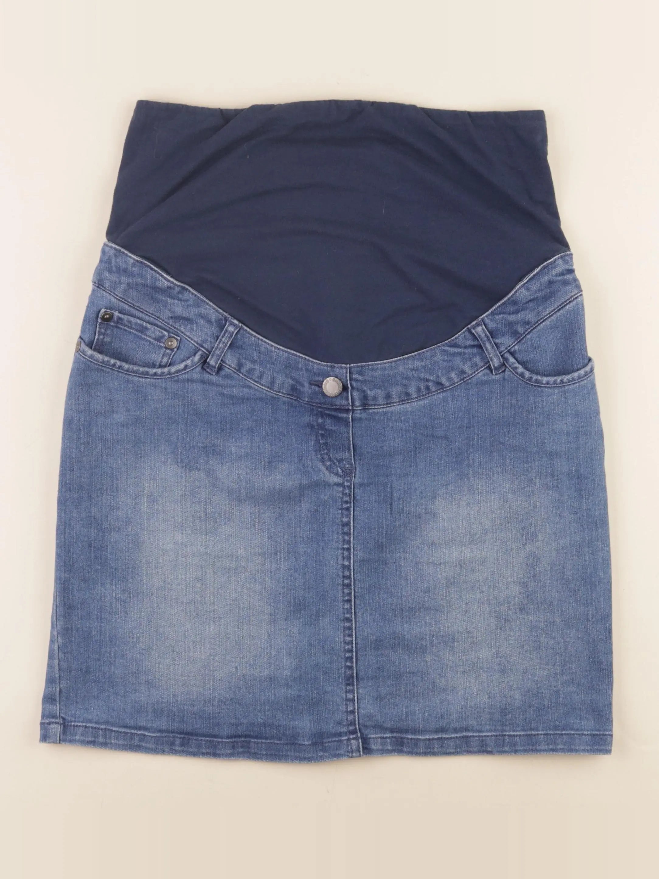 Vertbaudet - jupe grossesse bleu - 36