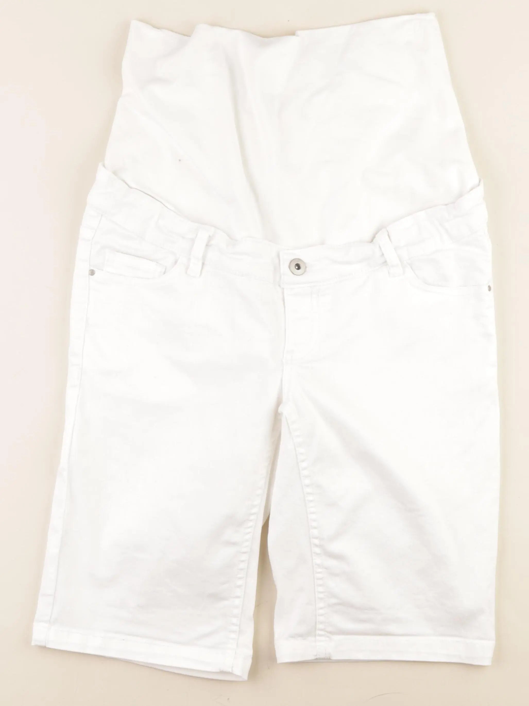 La Halle - short grossesse blanc - 38