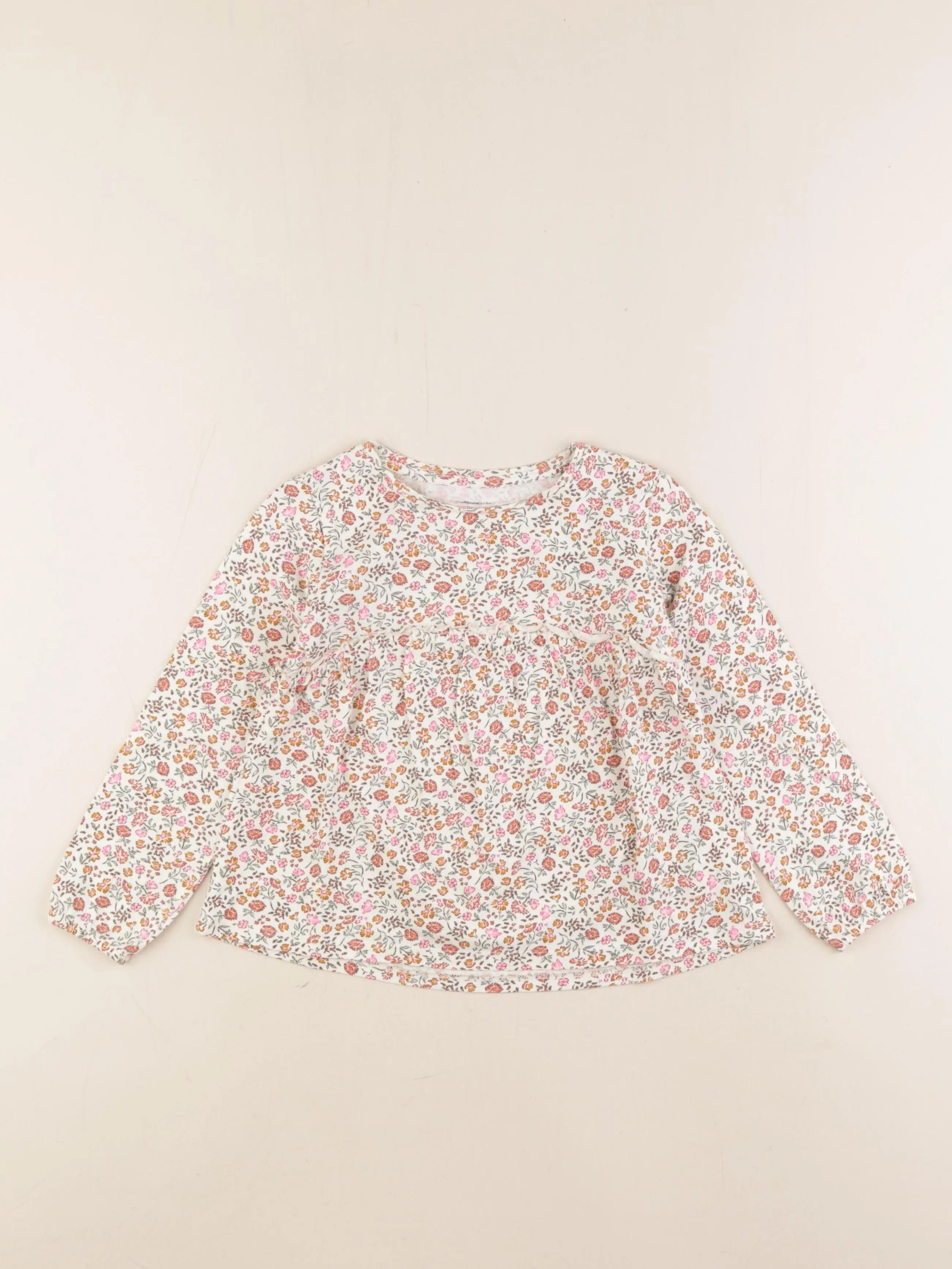 Vertbaudet - tee-shirt multicolore - 4 ans