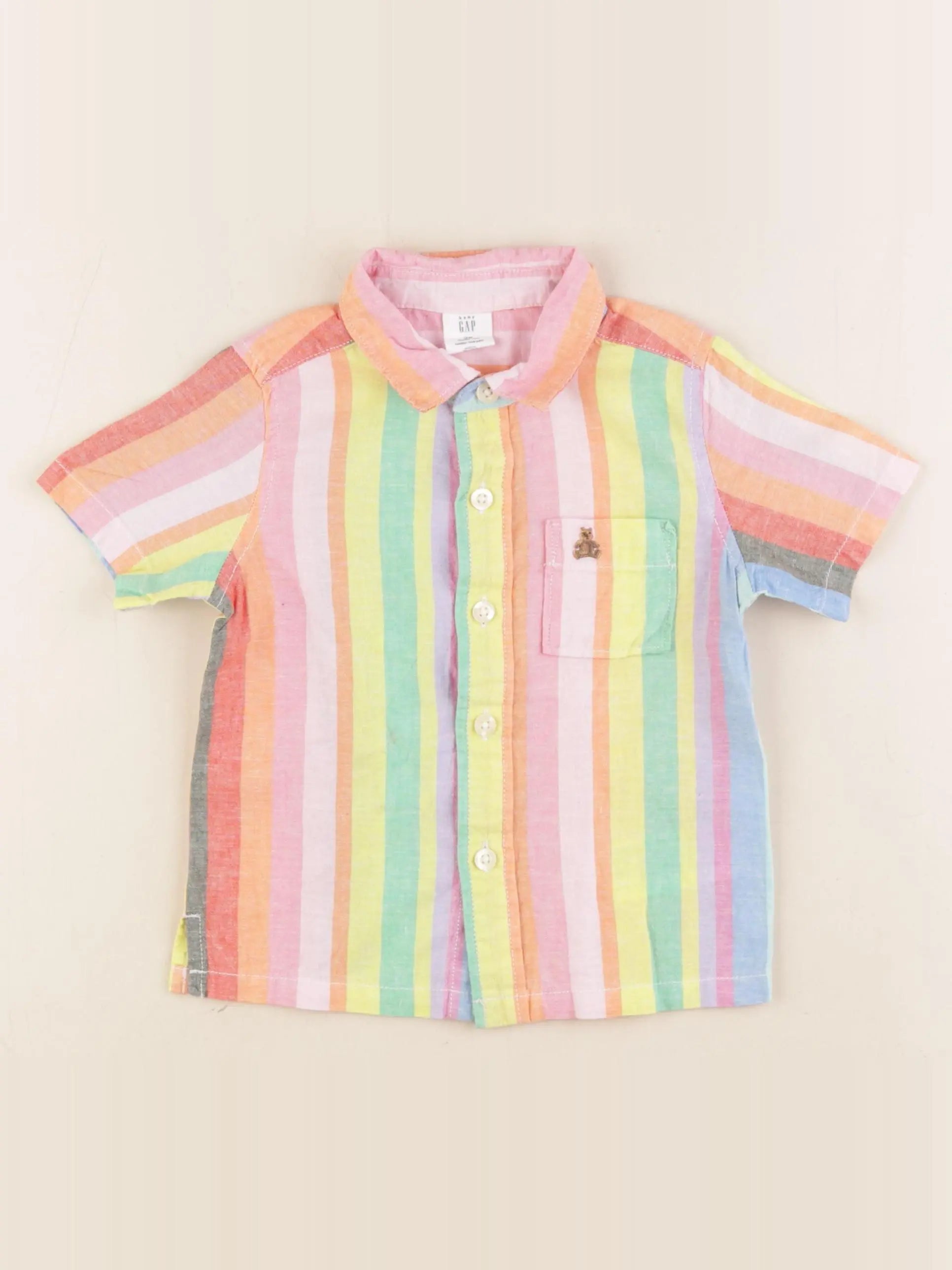 GAP - chemise multicolore - 18/24 mois