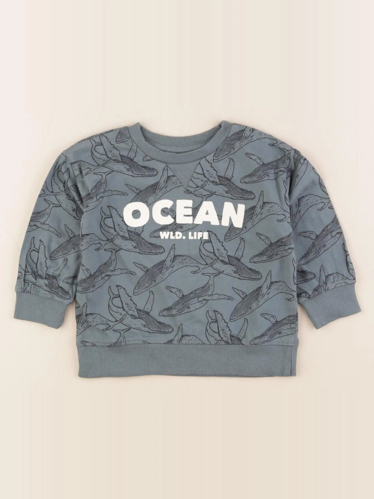 Vertbaudet - tee-shirt vert - 2 ans
