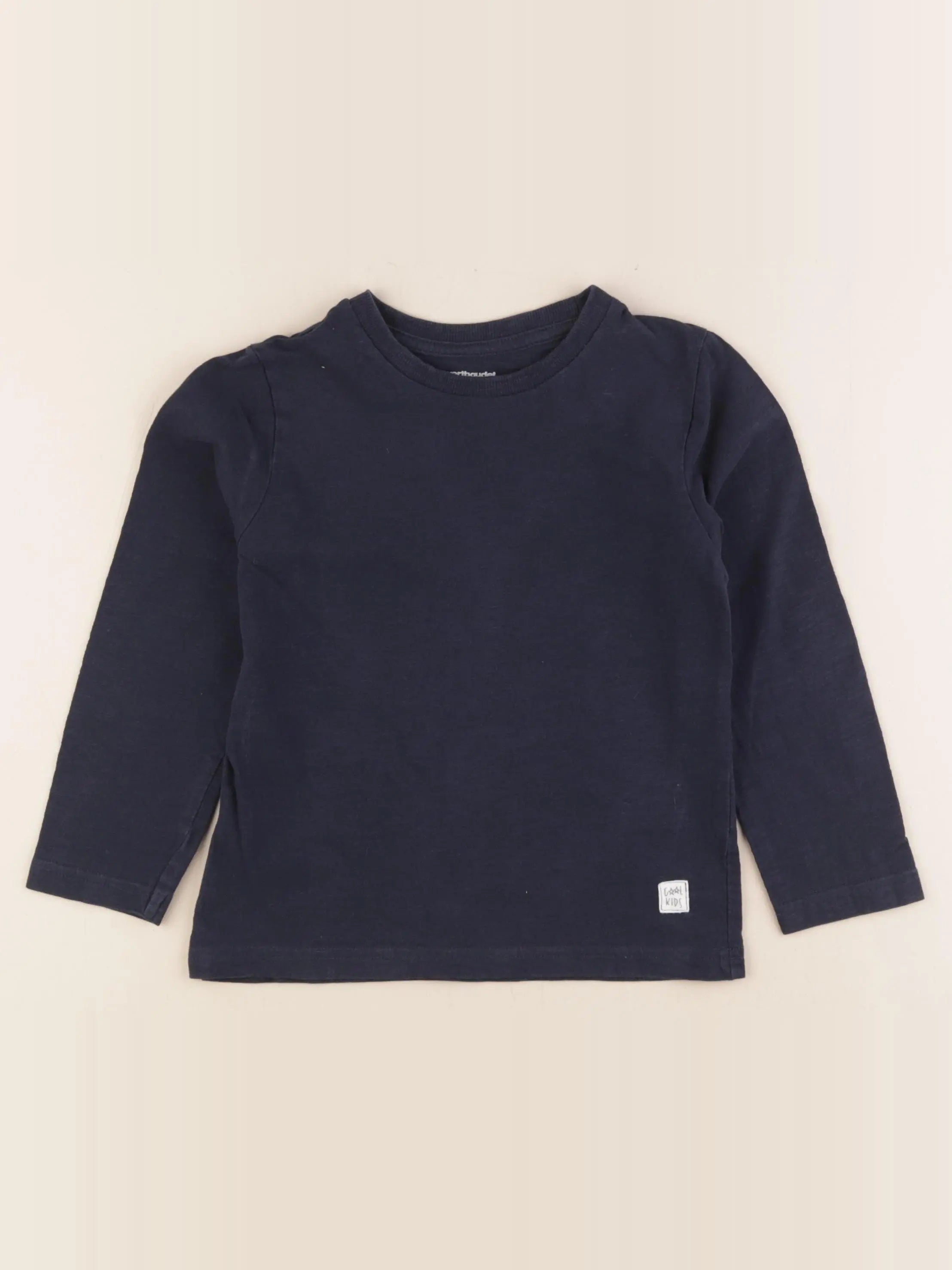 Vertbaudet - tee-shirt bleu - 6 ans