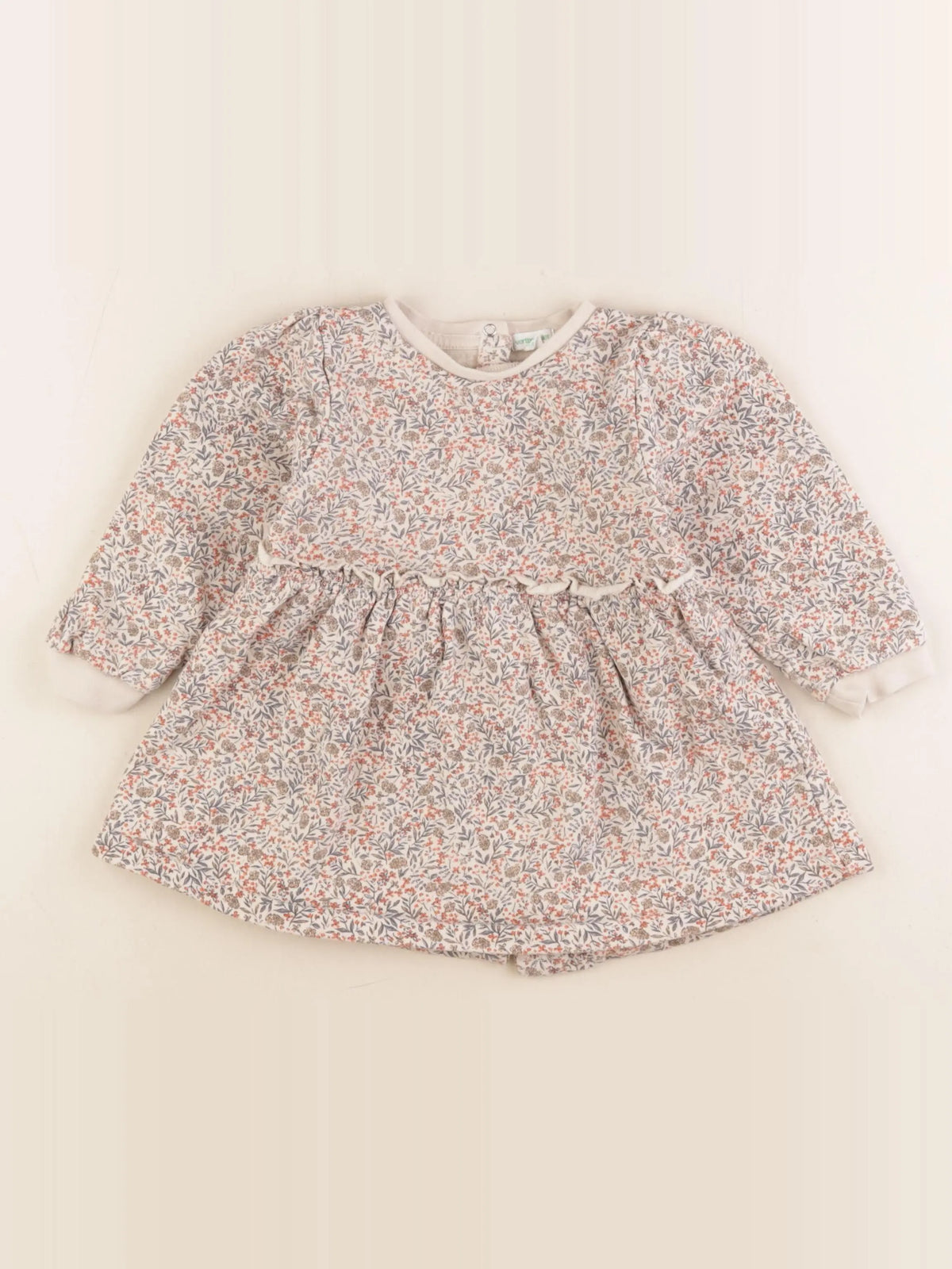 Vertbaudet - robe multicolore - 36 mois