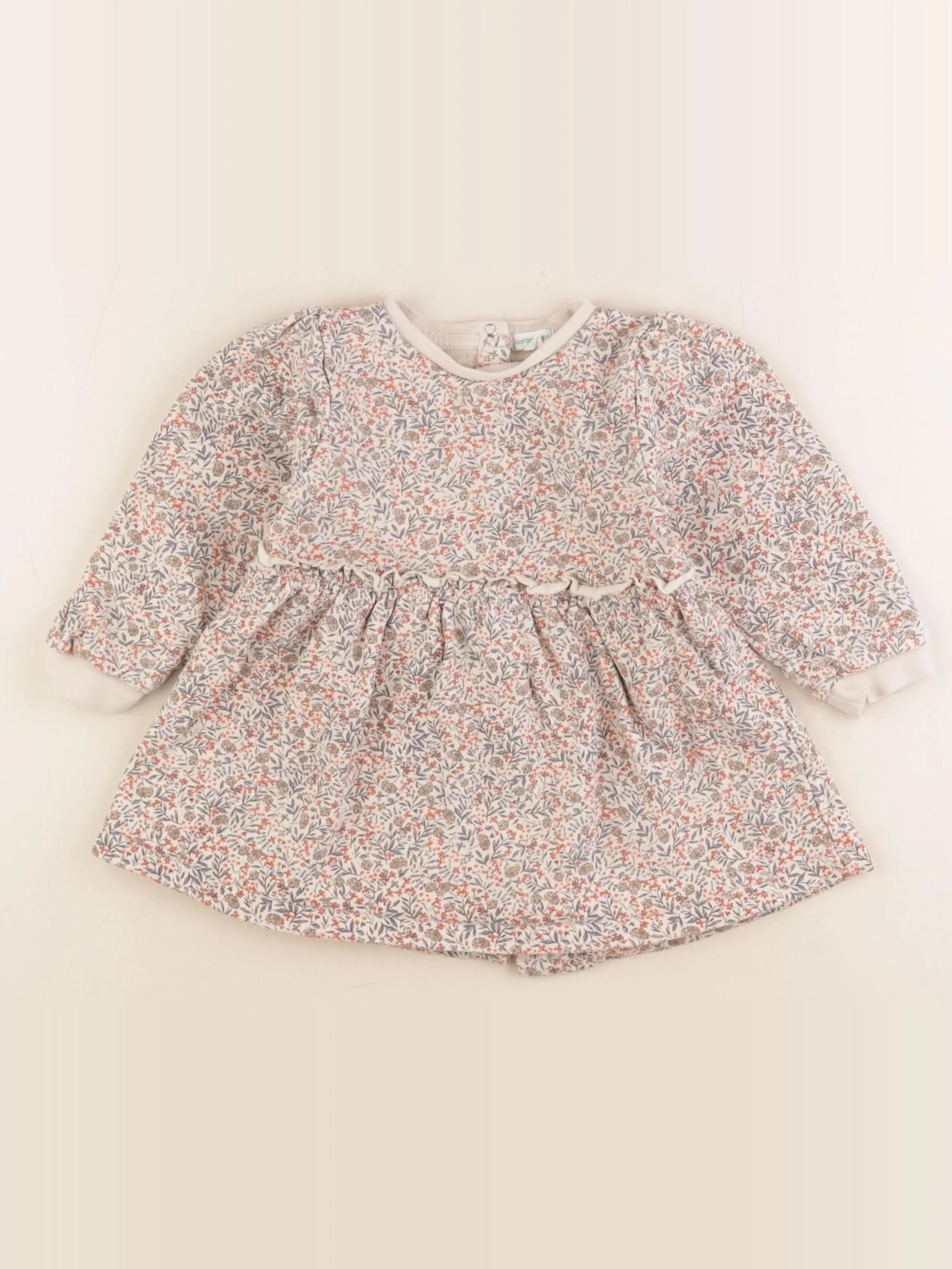 Vertbaudet - robe multicolore - 36 mois