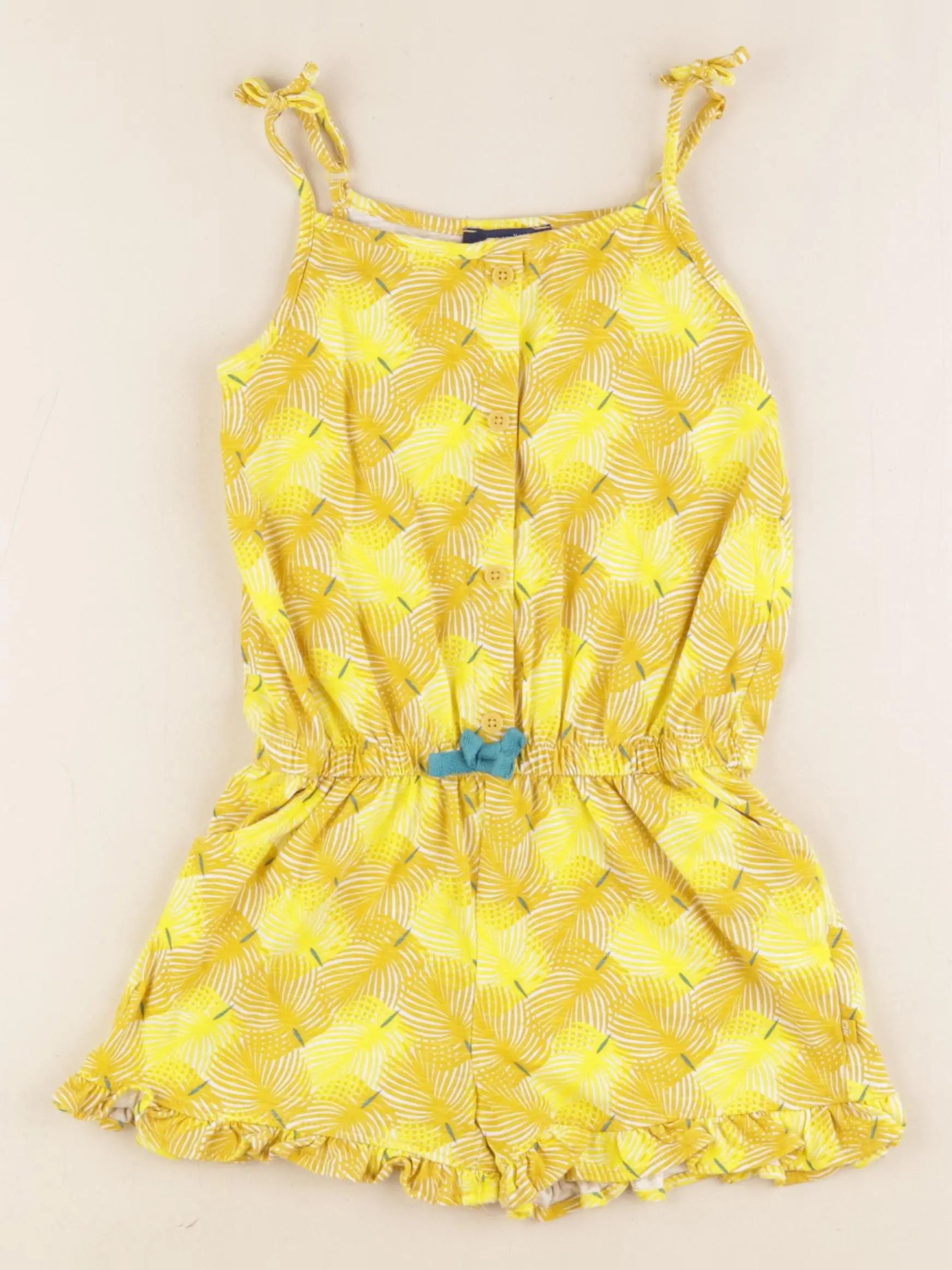 Okaidi - combinaison jaune - 5 ans