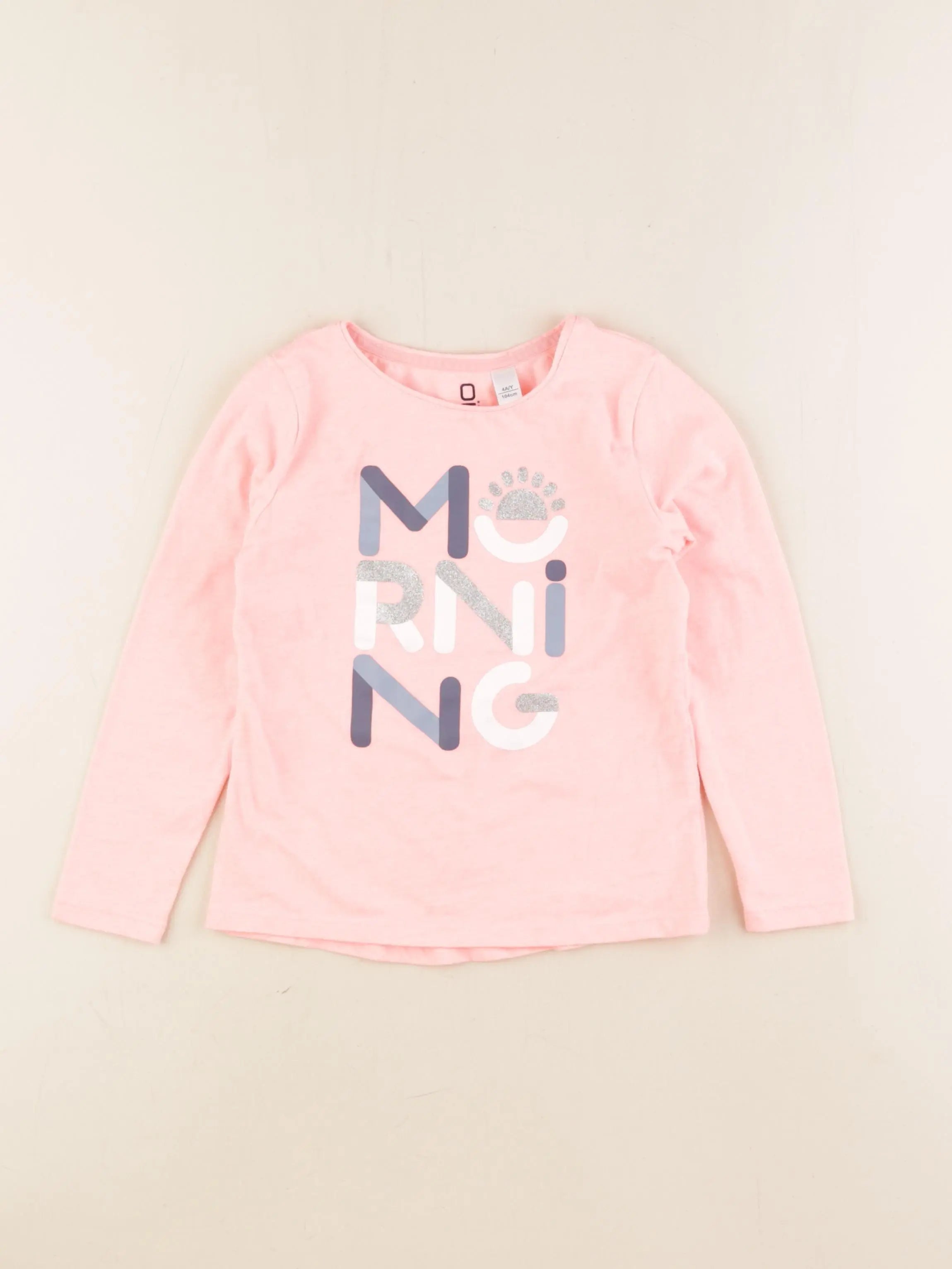 Okaidi - tee-shirt rose - 4 ans
