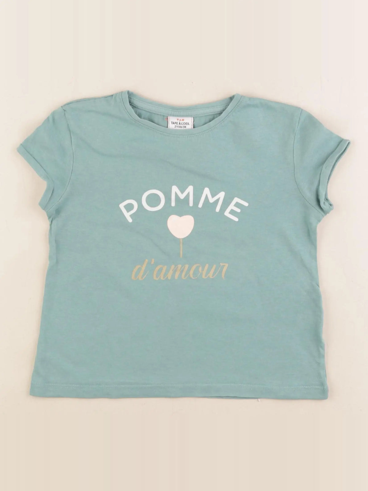 Tape à l'oeil - tee-shirt vert - 2 ans