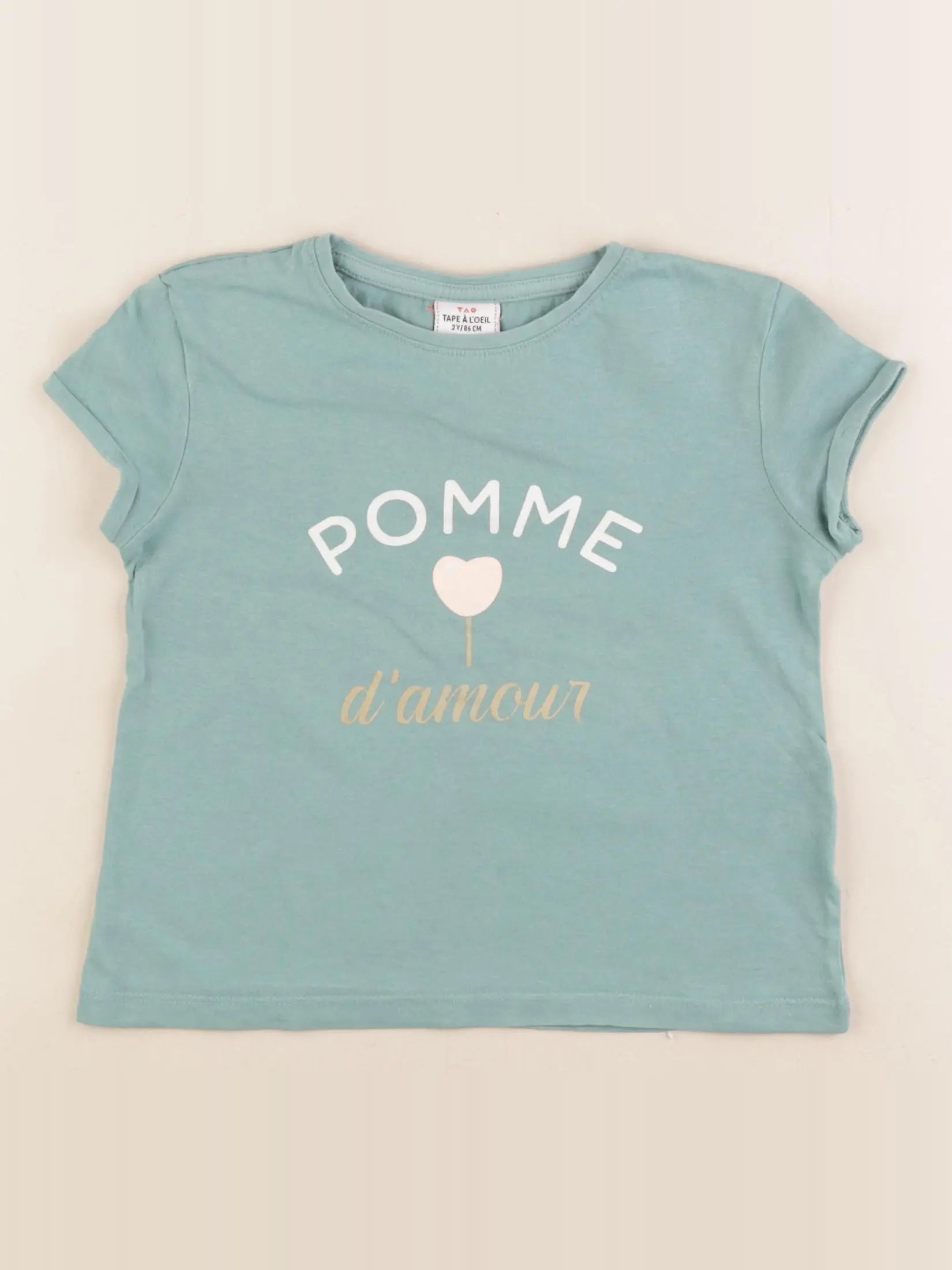 Tape à l'oeil - tee-shirt vert - 2 ans