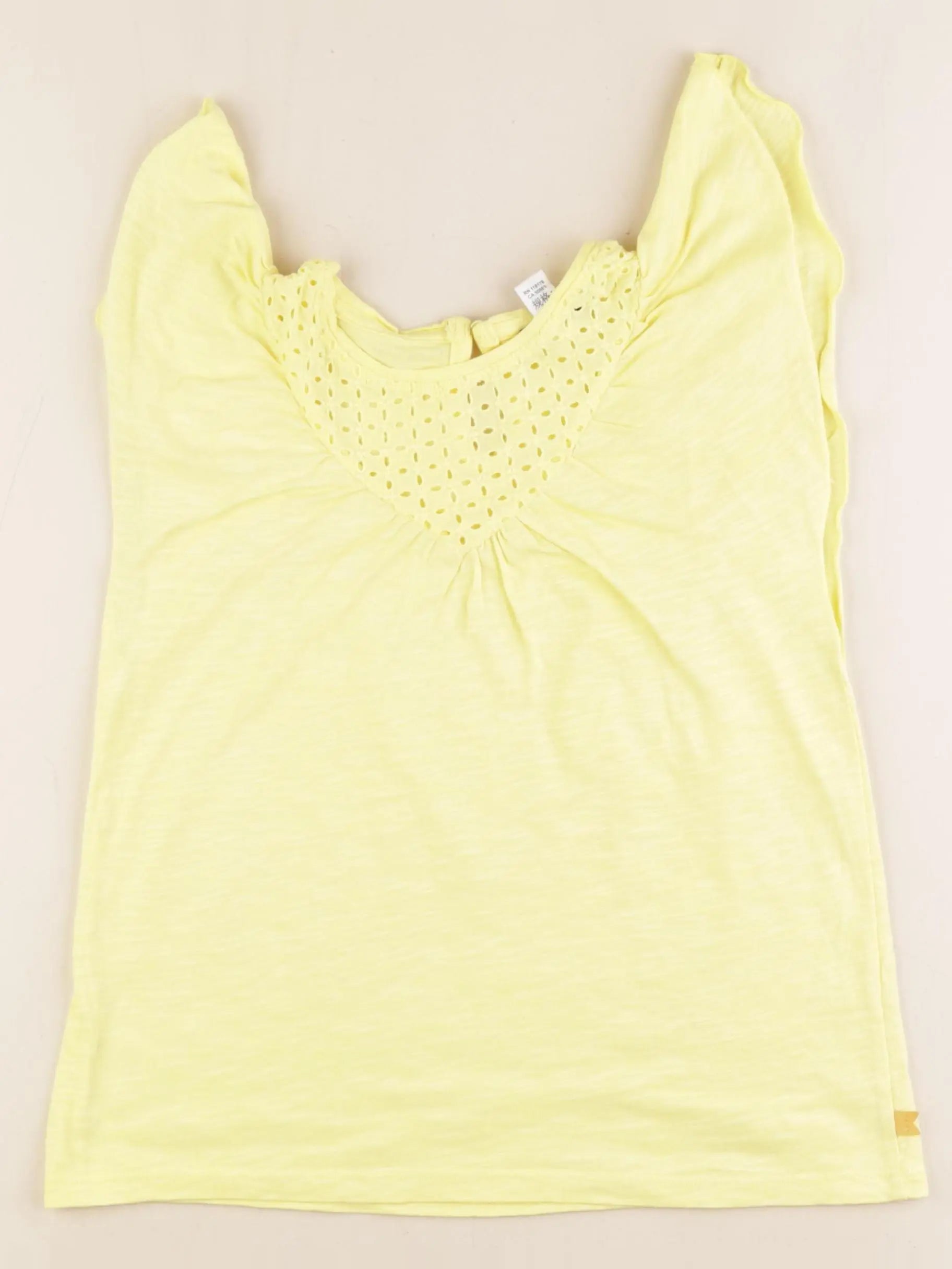 Okaidi - tee-shirt jaune - 10 ans