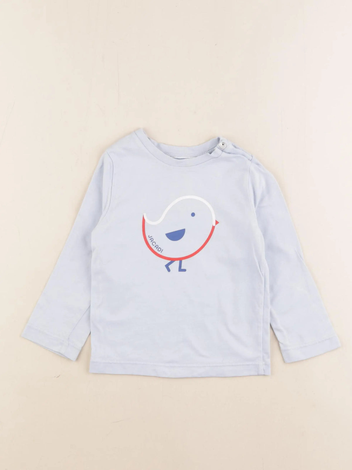 Jacadi - tee-shirt bleu - 24 mois