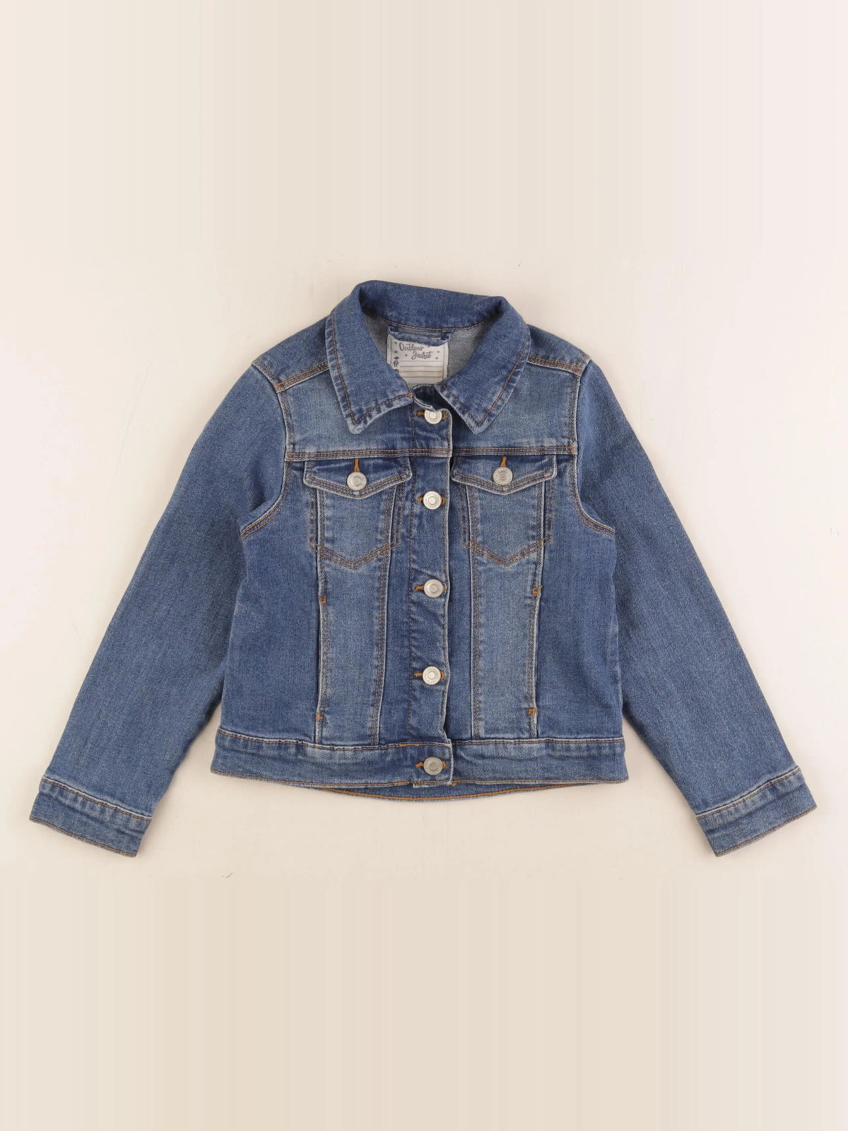 Vertbaudet - veste bleu - 6 ans