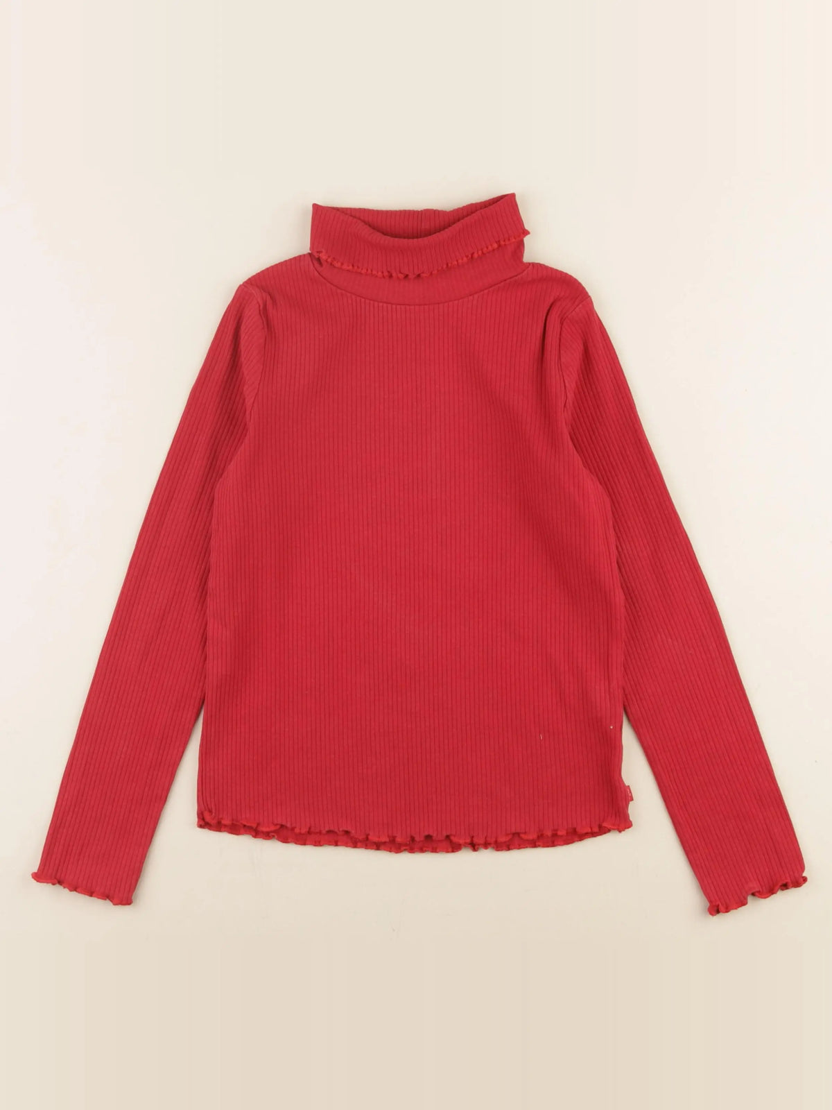 Okaidi - sous-pull rouge - 8 ans