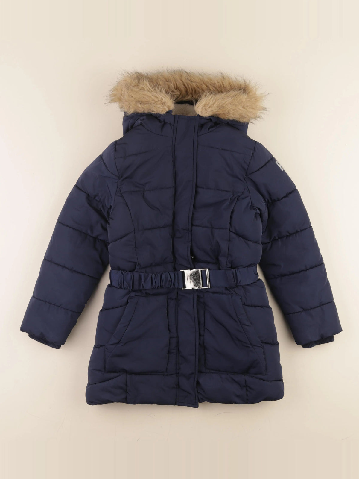 Okaidi - parka bleu - 8 ans