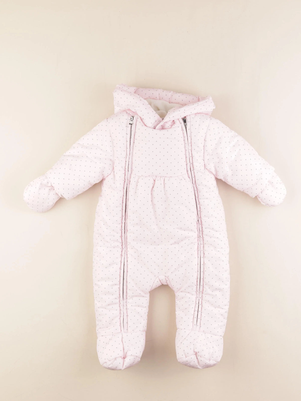 Jacadi - combi-pilote rose - 6 mois