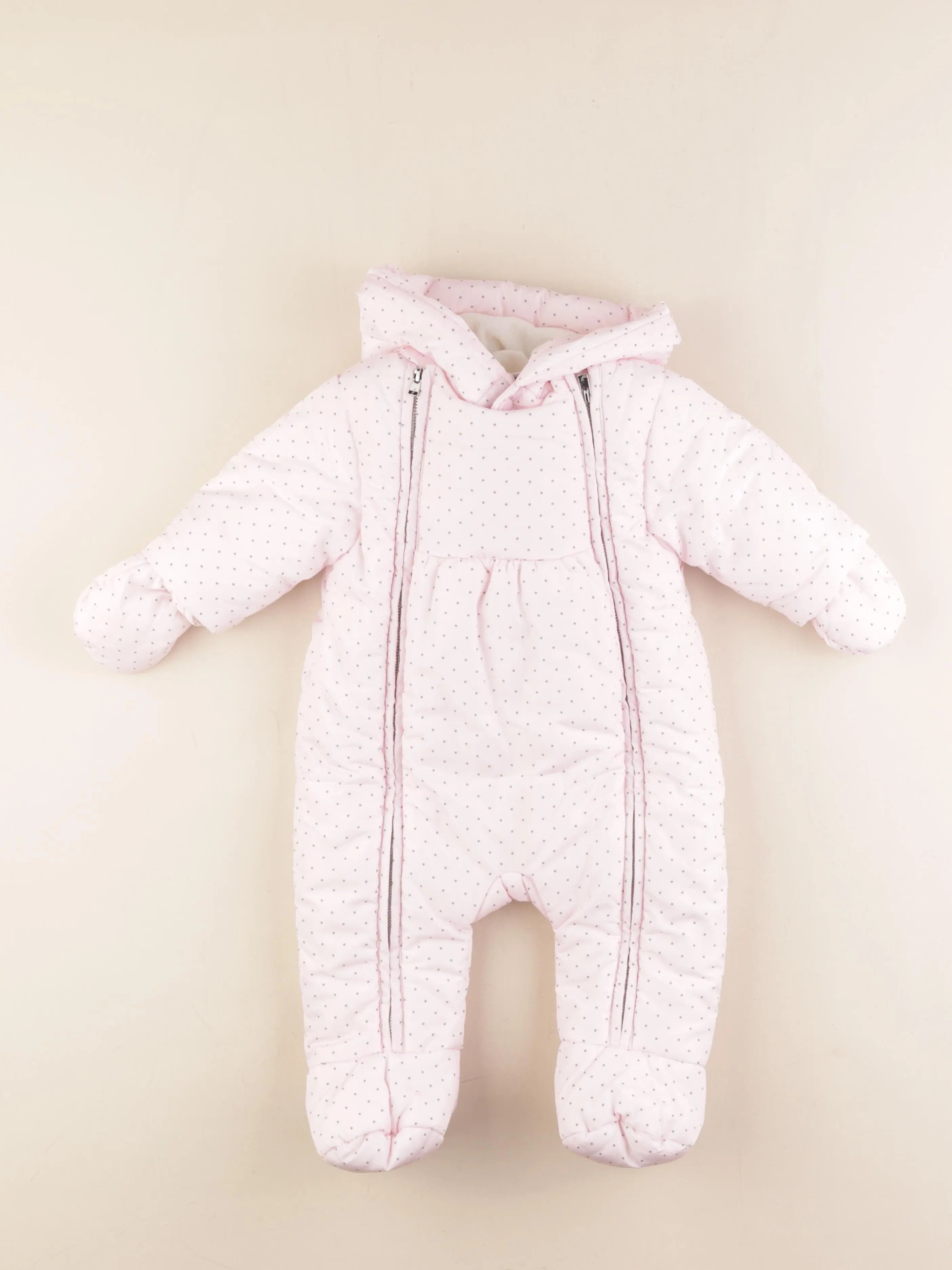 Jacadi - combi-pilote rose - 6 mois