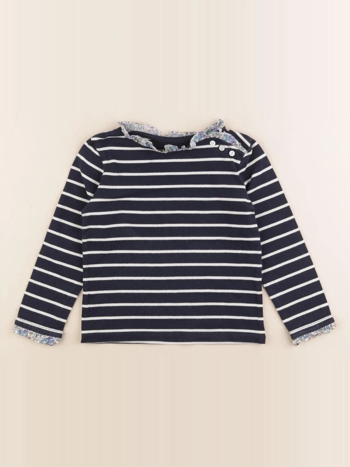Cyrillus - tee-shirt bleu - 4 ans