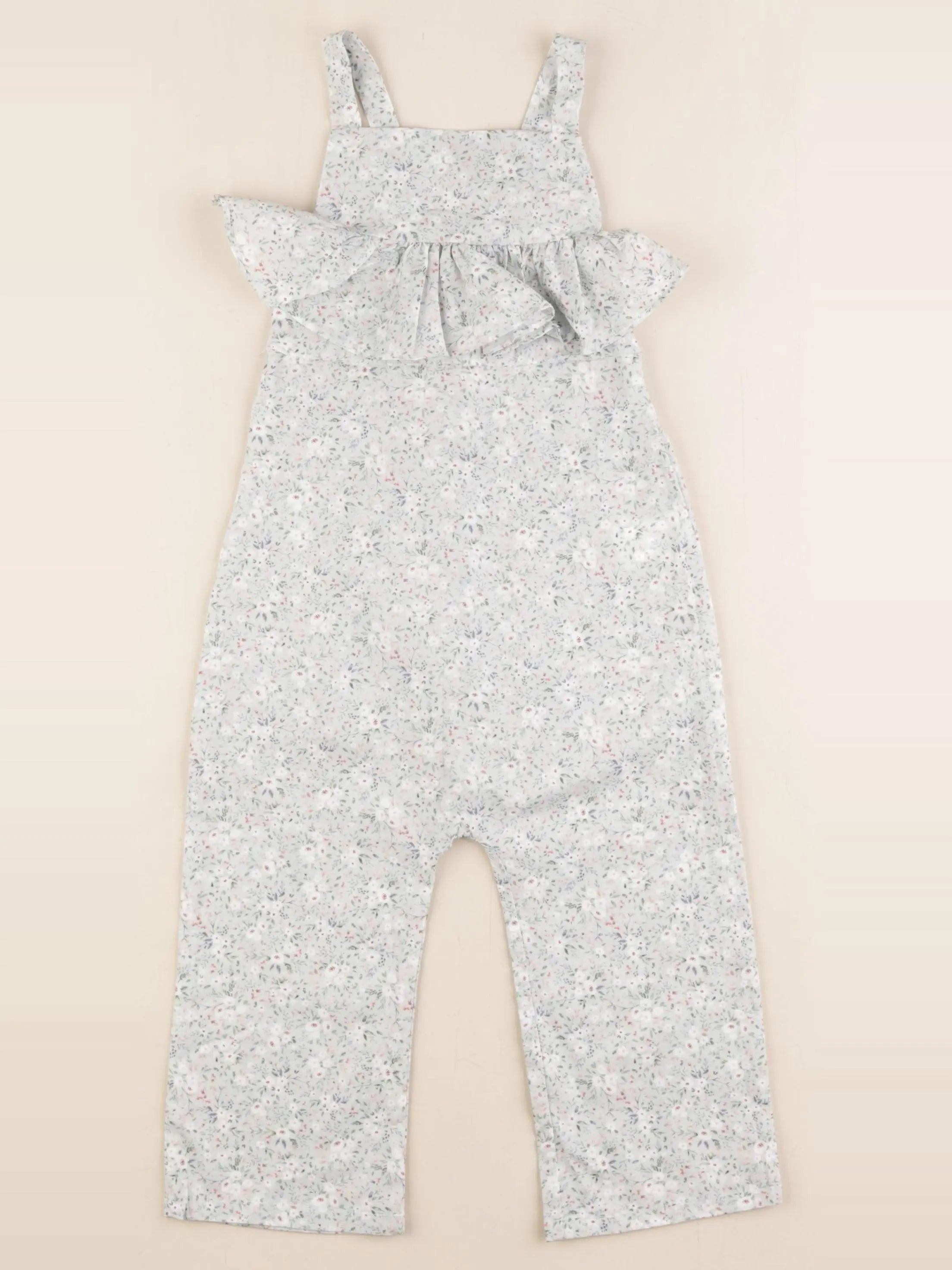 Lola Palacios - salopette vert - 4 ans