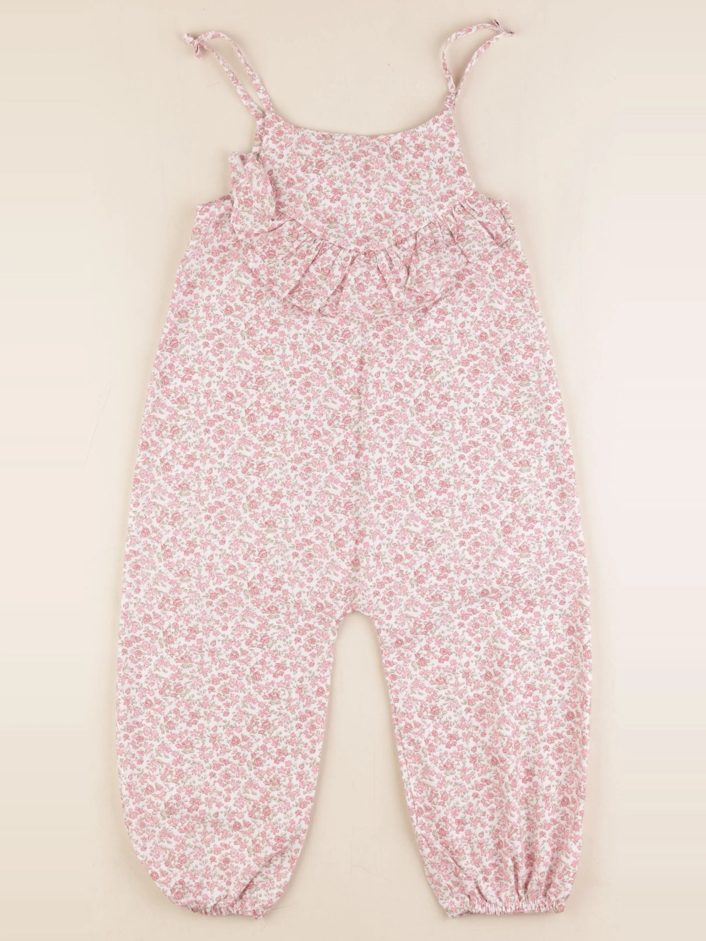 Lola Palacios - salopette rose - 4 ans