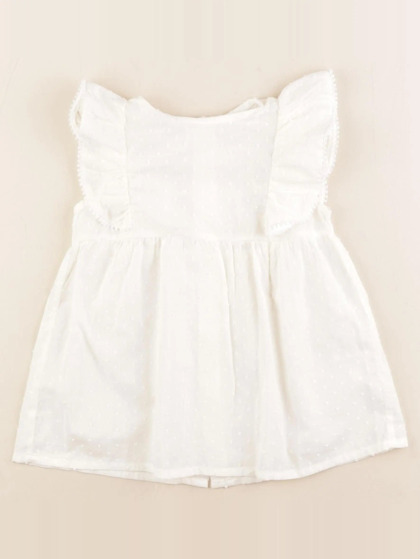 Lola Palacios - blouse blanc - 4 ans