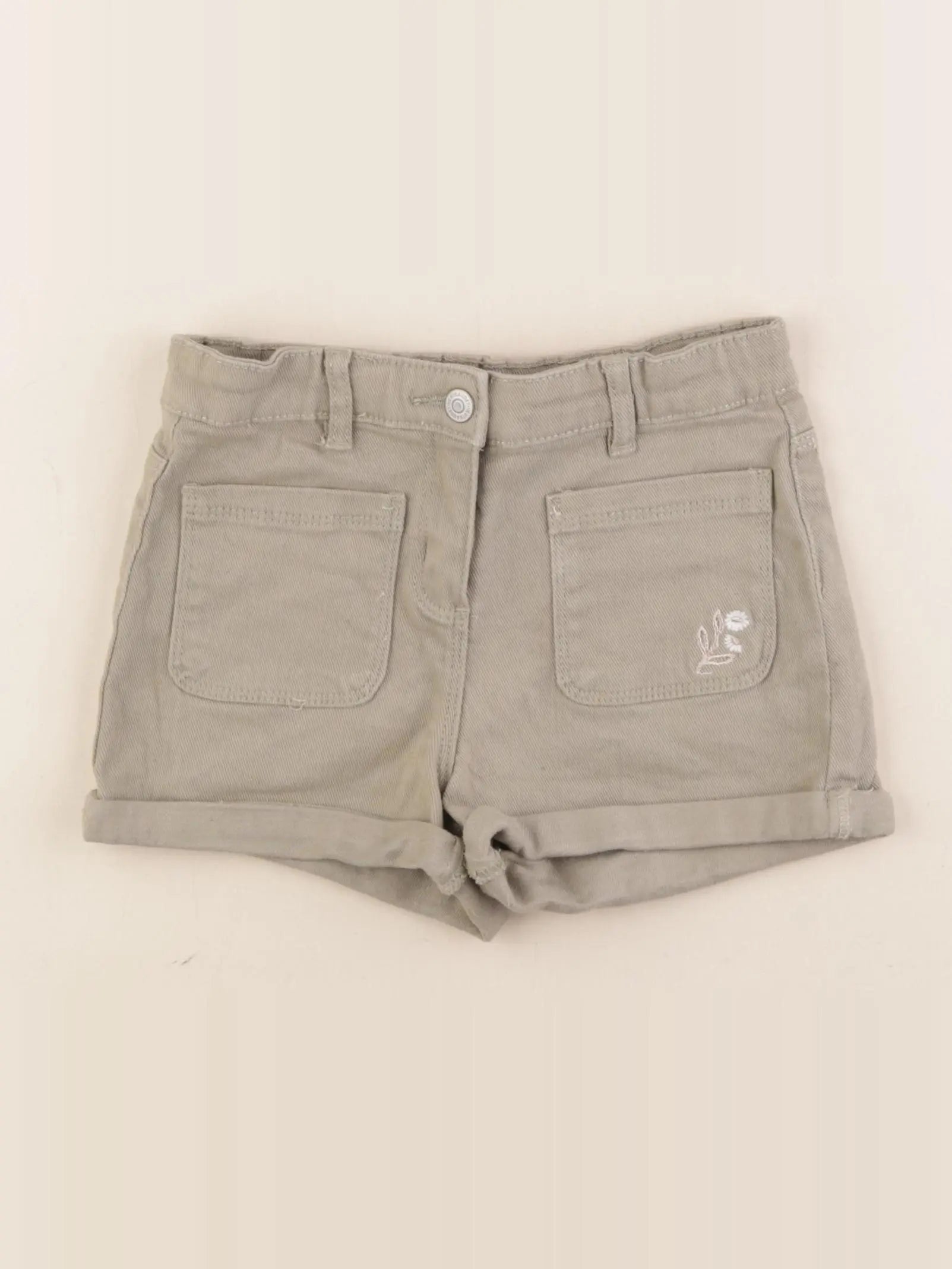 Vertbaudet - short vert - 8 ans