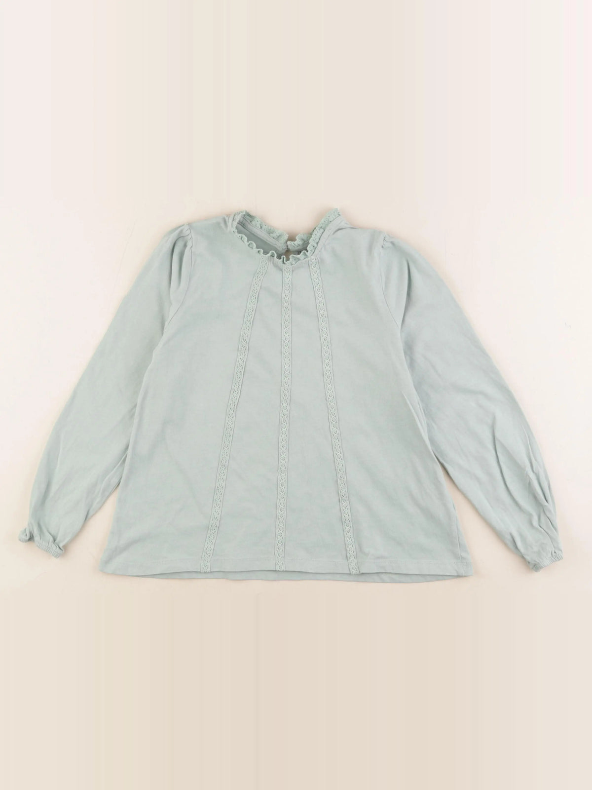 Vertbaudet - tee-shirt vert - 8 ans