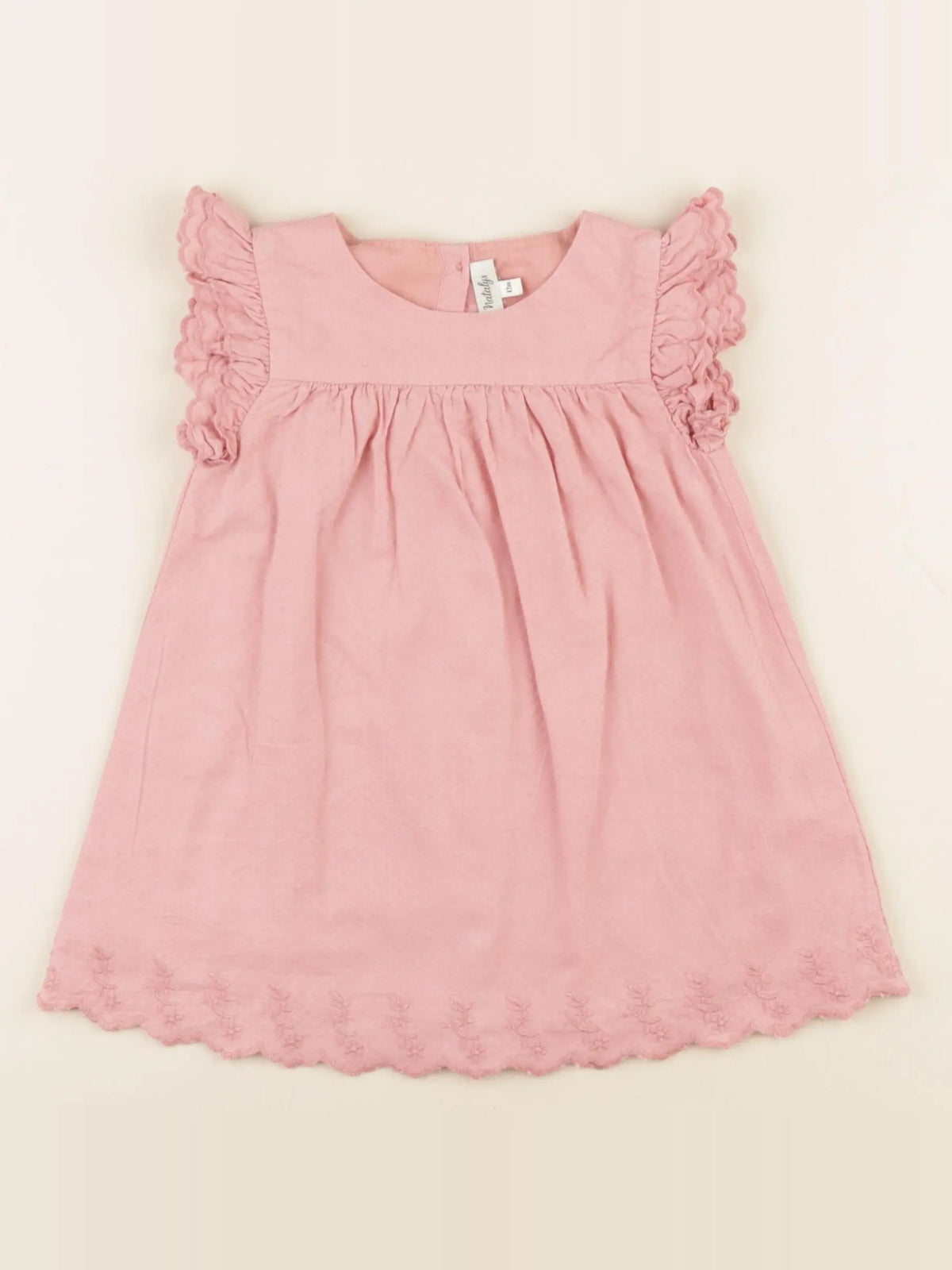 Natalys - robe rose - 12 mois