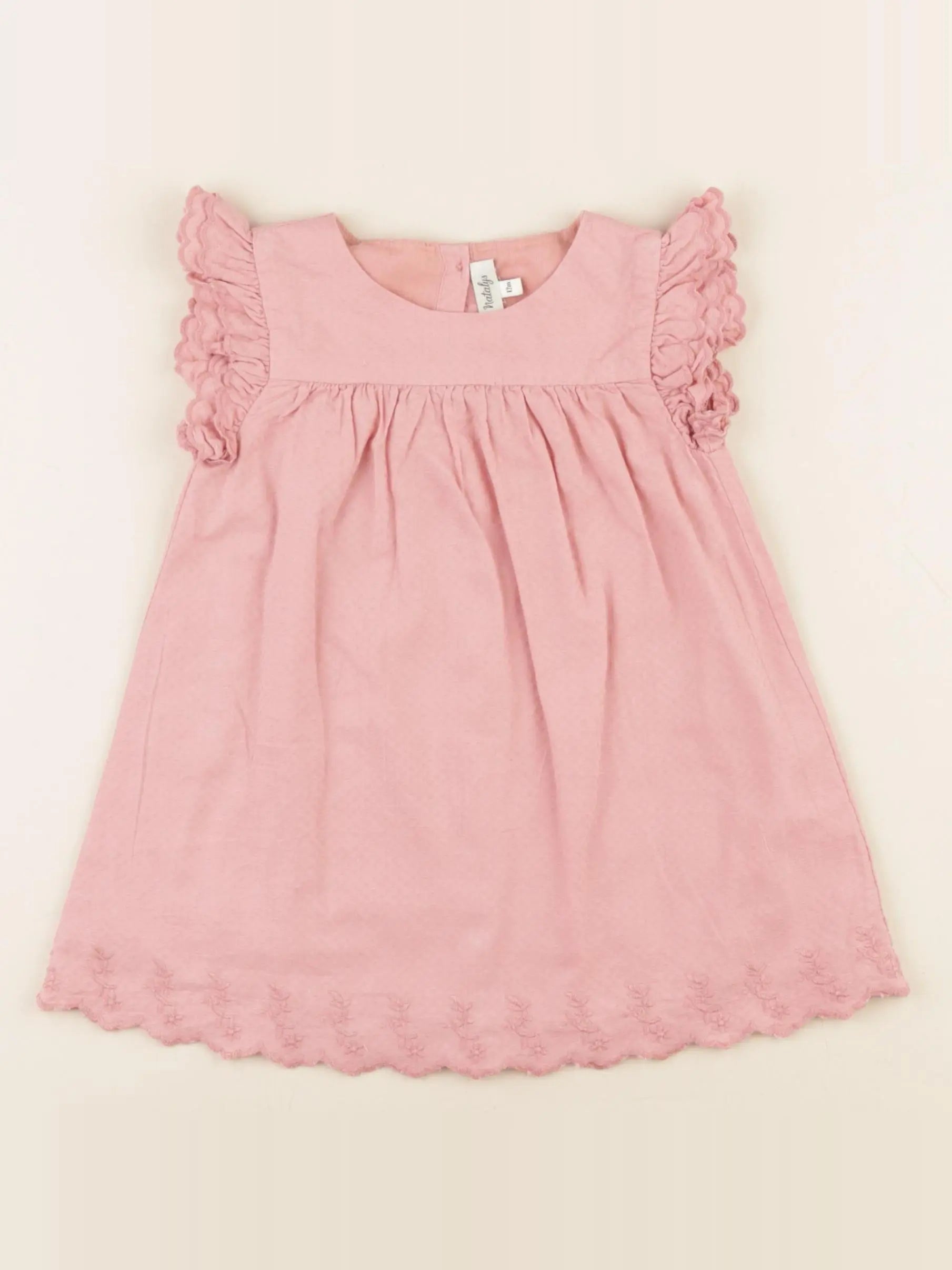 Natalys - robe rose - 12 mois