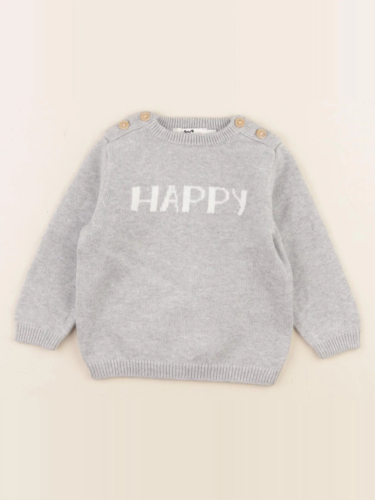 Cyrillus - pull gris - 12 mois