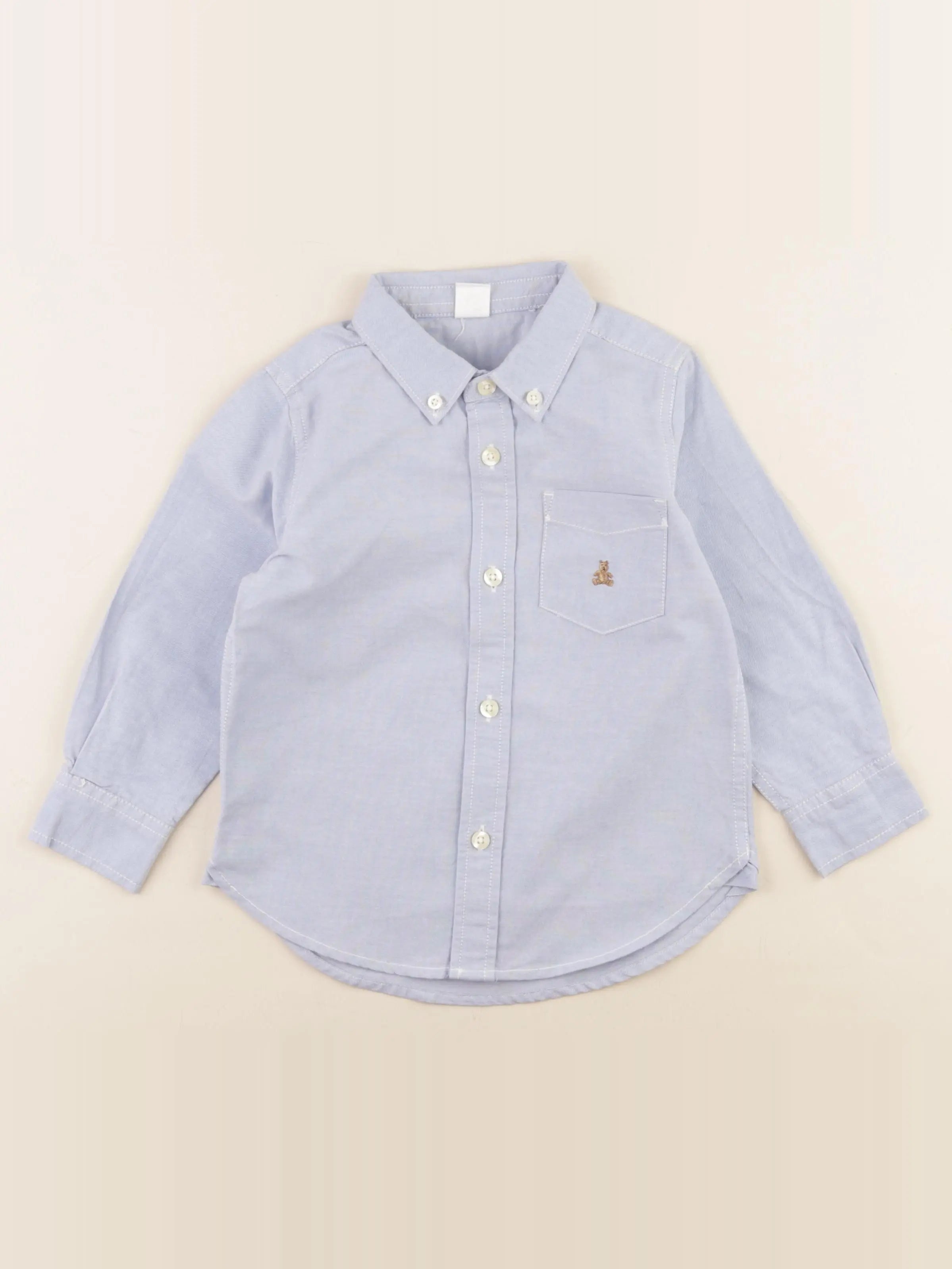GAP - chemise bleu - 3 ans
