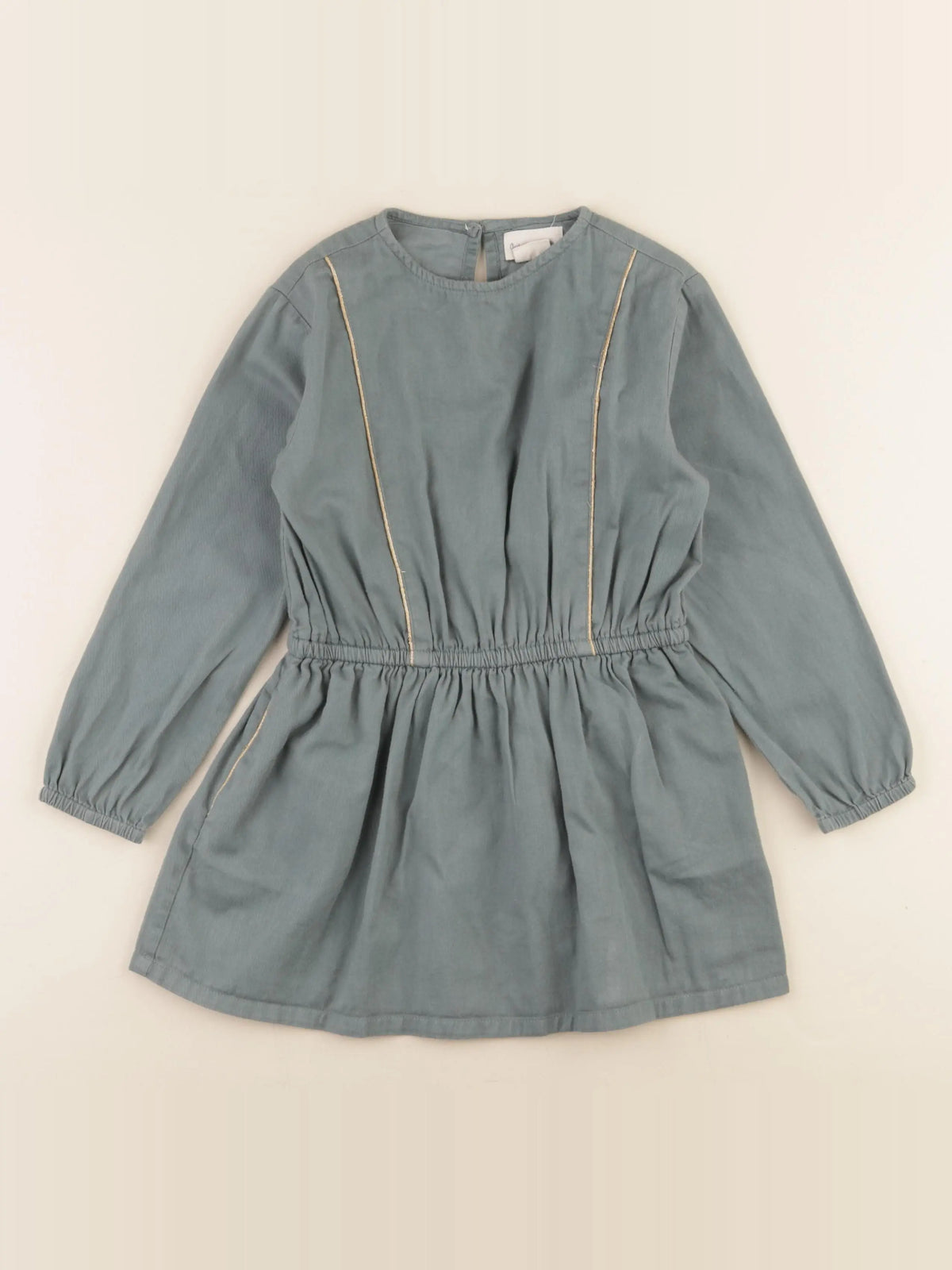 Arsène et les pipelettes - robe vert - 5 ans