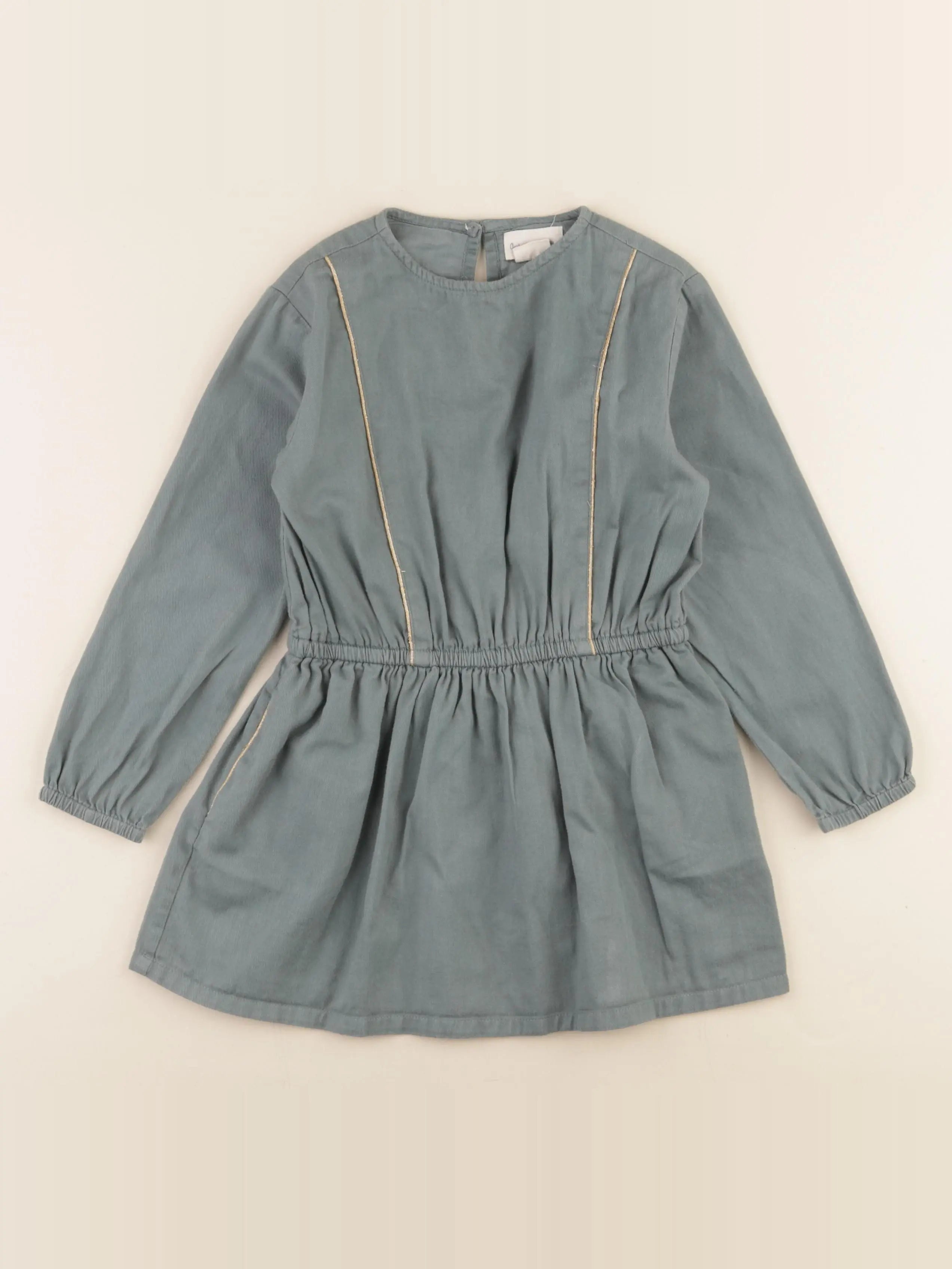 Arsène et les pipelettes - robe vert - 5 ans