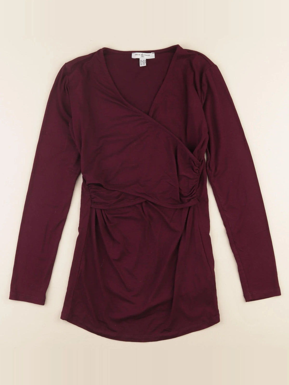 Envie de fraise - tee-shirt grossesse rouge - 34 à 36