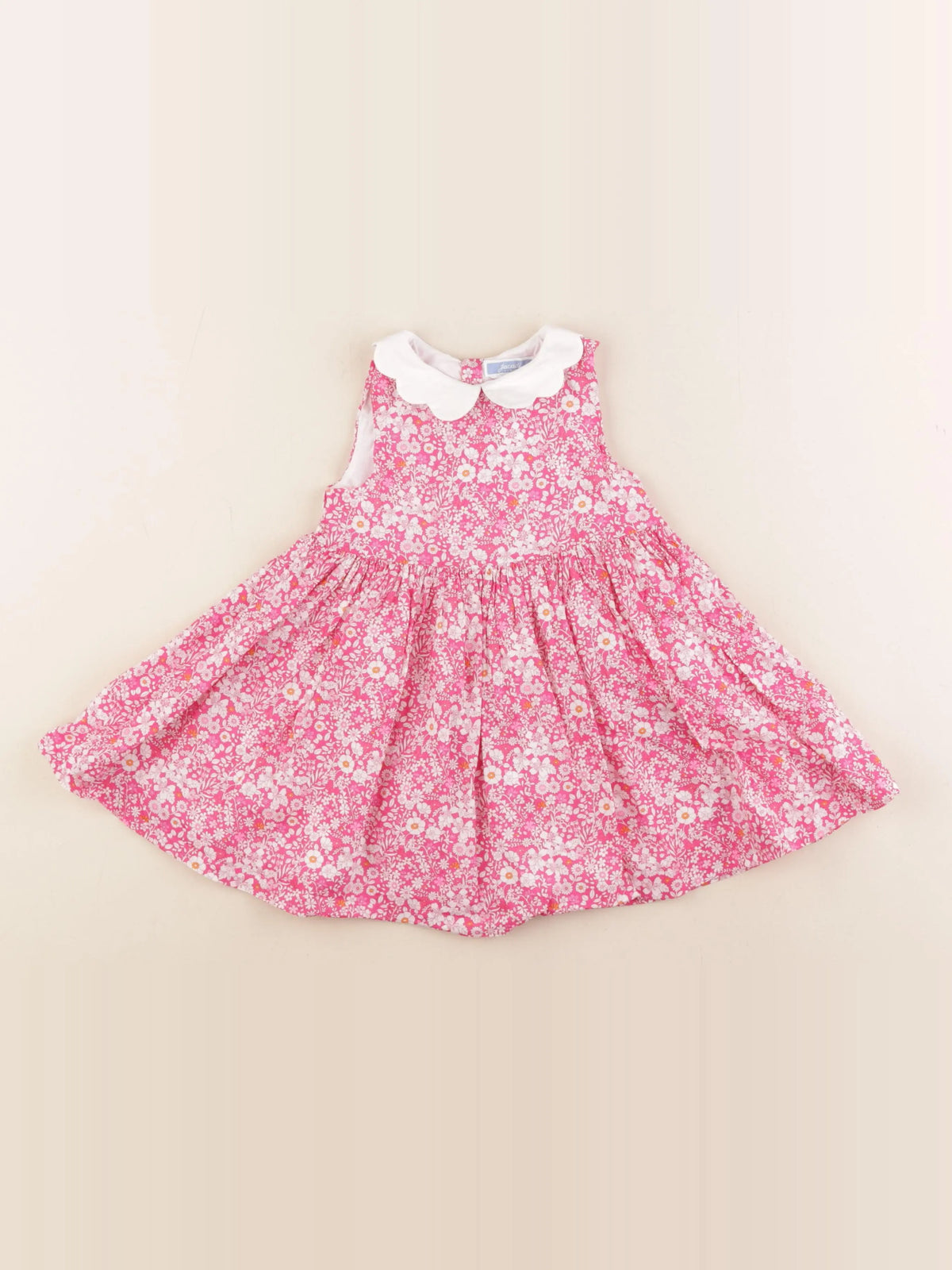 Jacadi - robe liberty rose - 24 mois