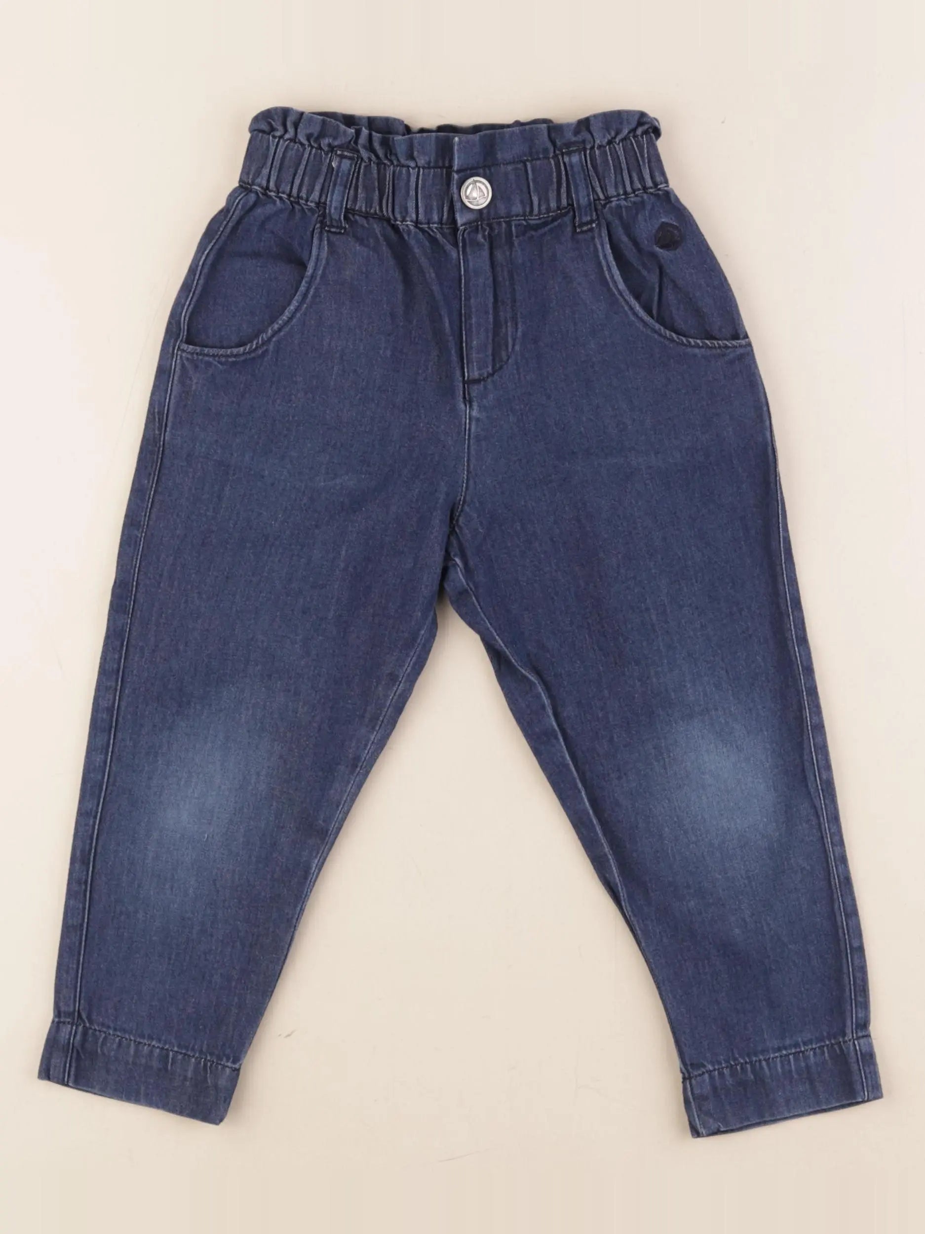 Petit Bateau - jean bleu - 4 ans