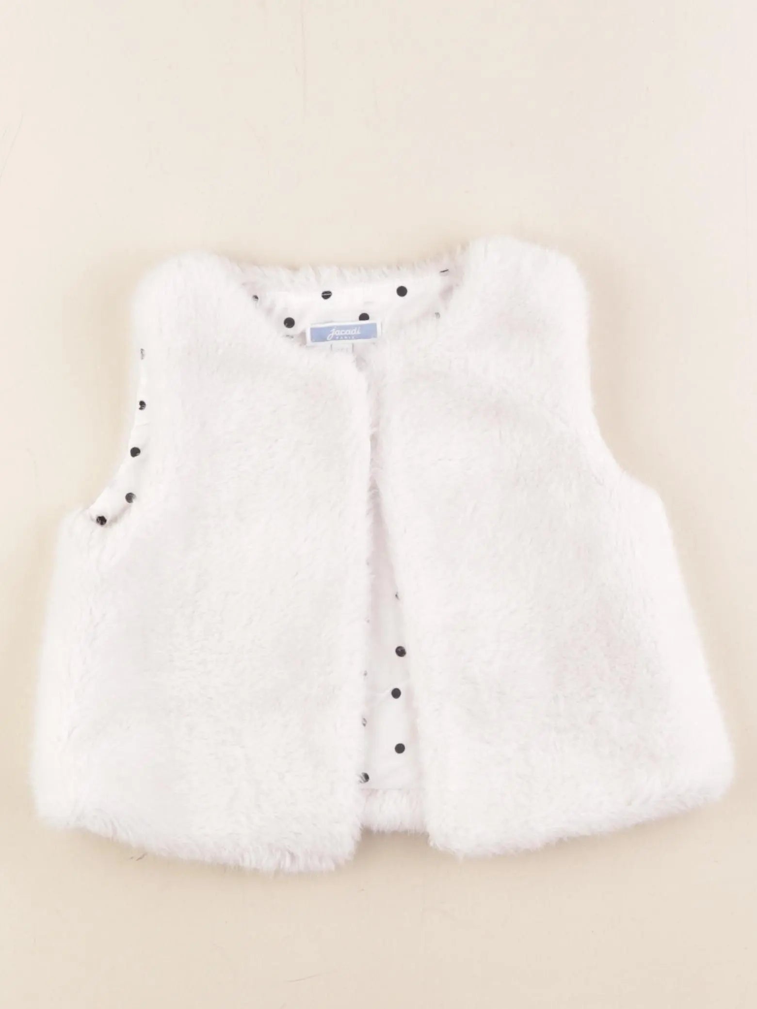 Jacadi - gilet beige - 24 mois