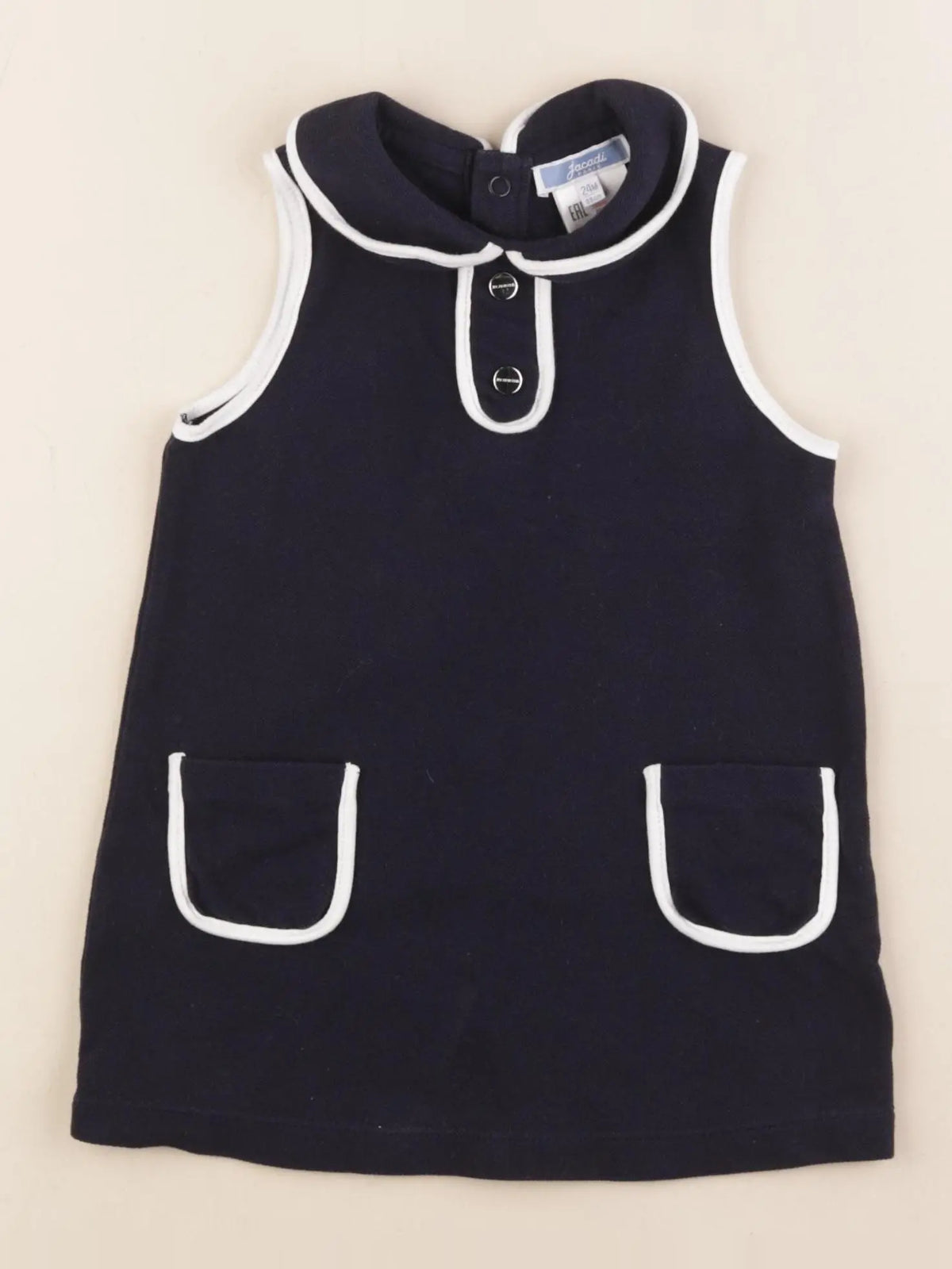 Jacadi - robe bleu - 24 mois