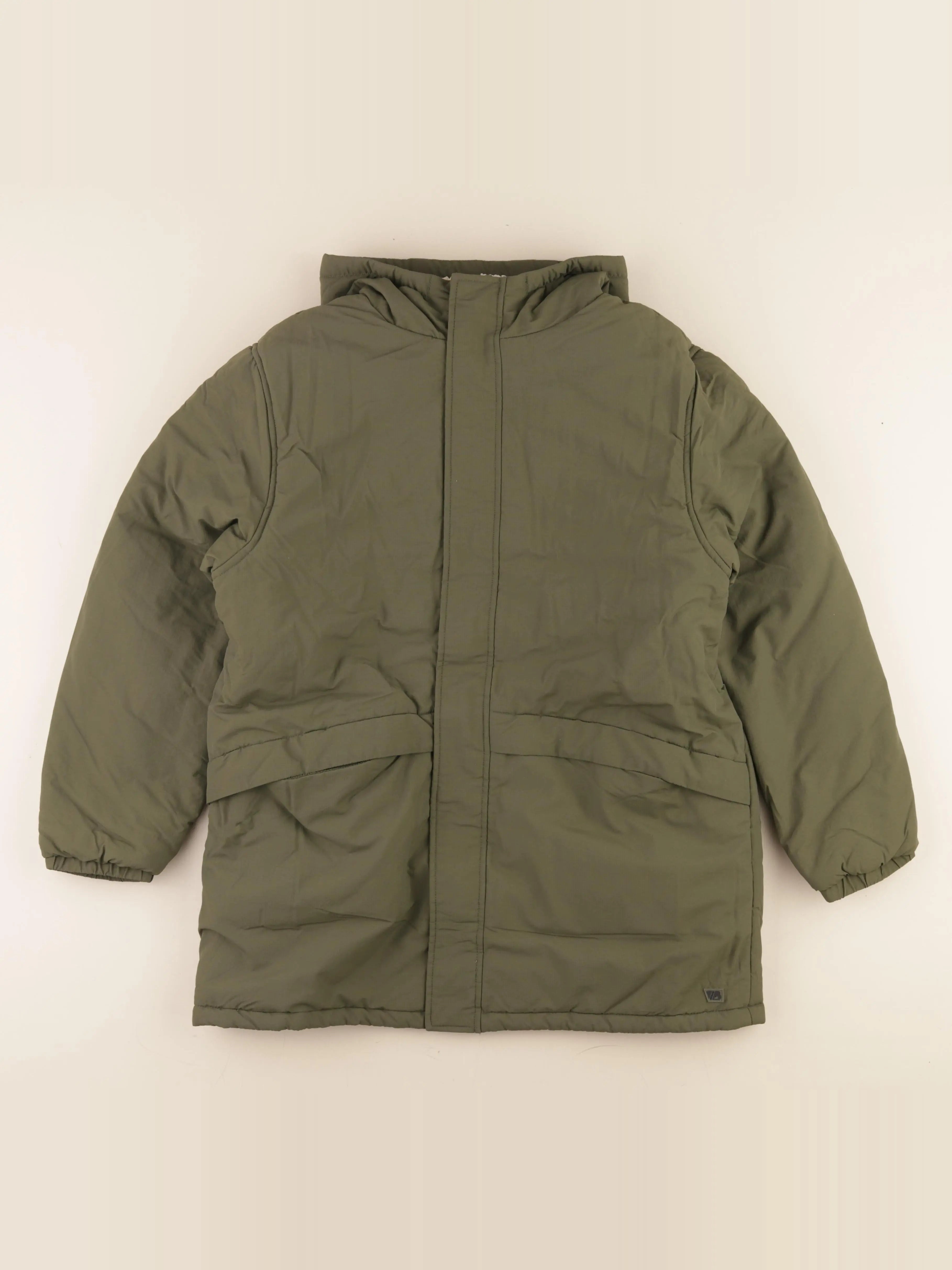 Vertbaudet - manteau vert - 14 ans