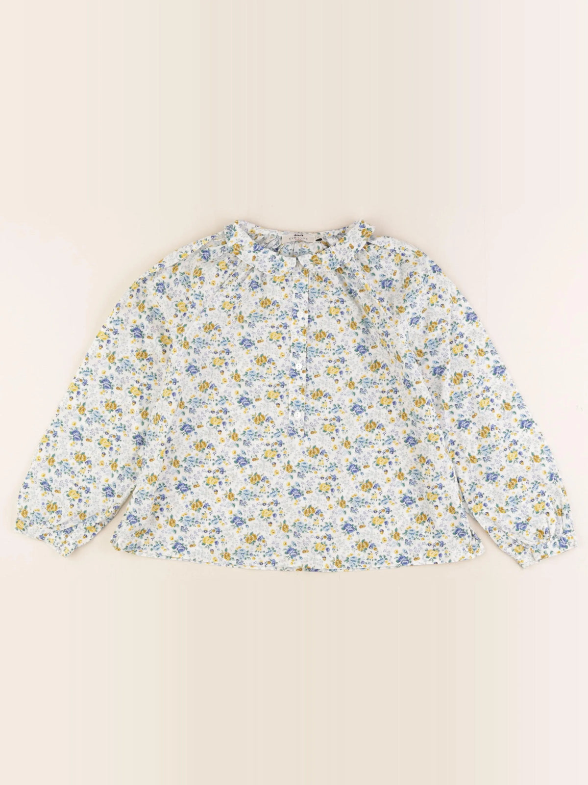 Cyrillus - blouse multicolore - 8 ans