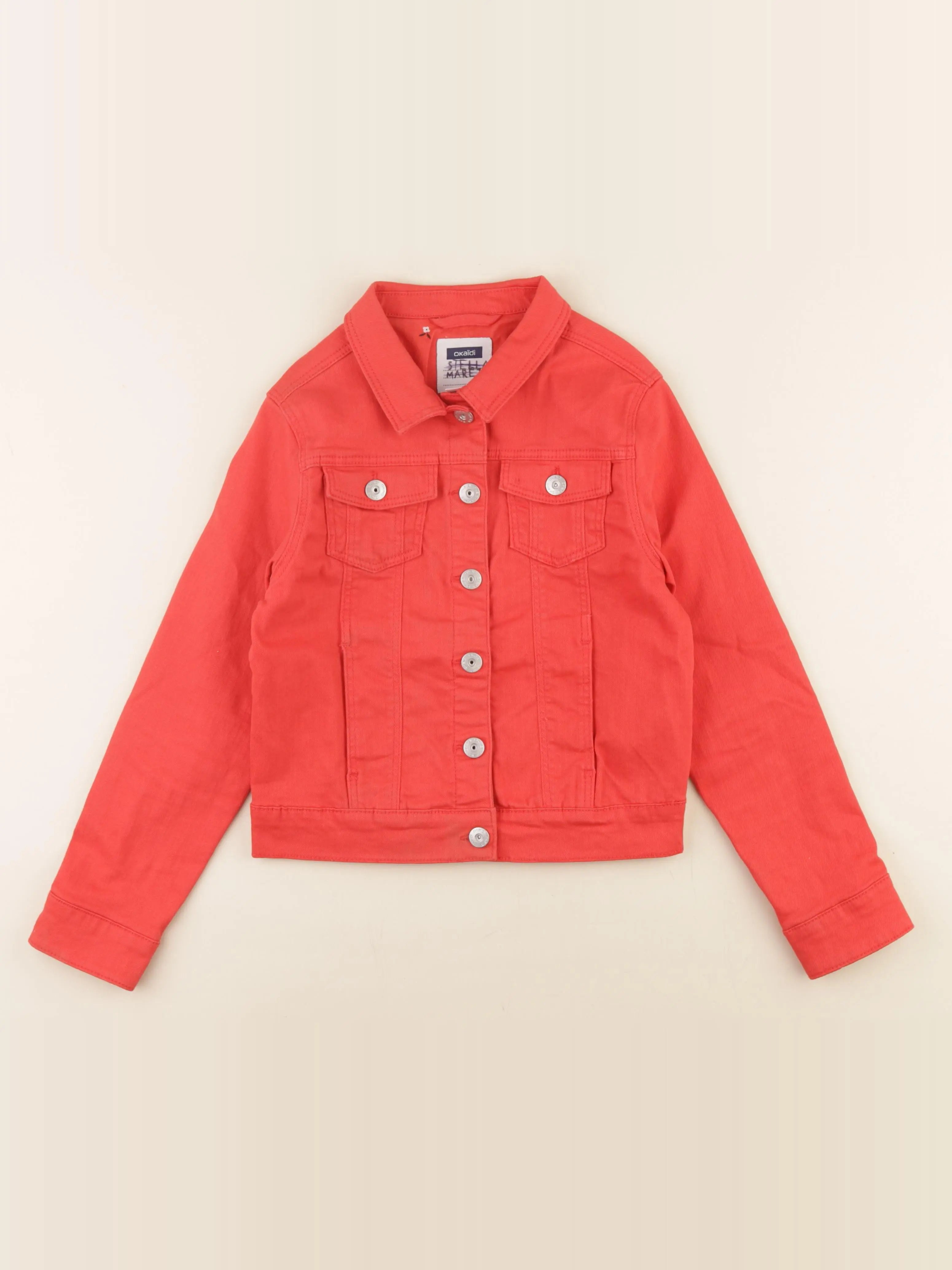 Okaidi - veste rouge - 10 ans