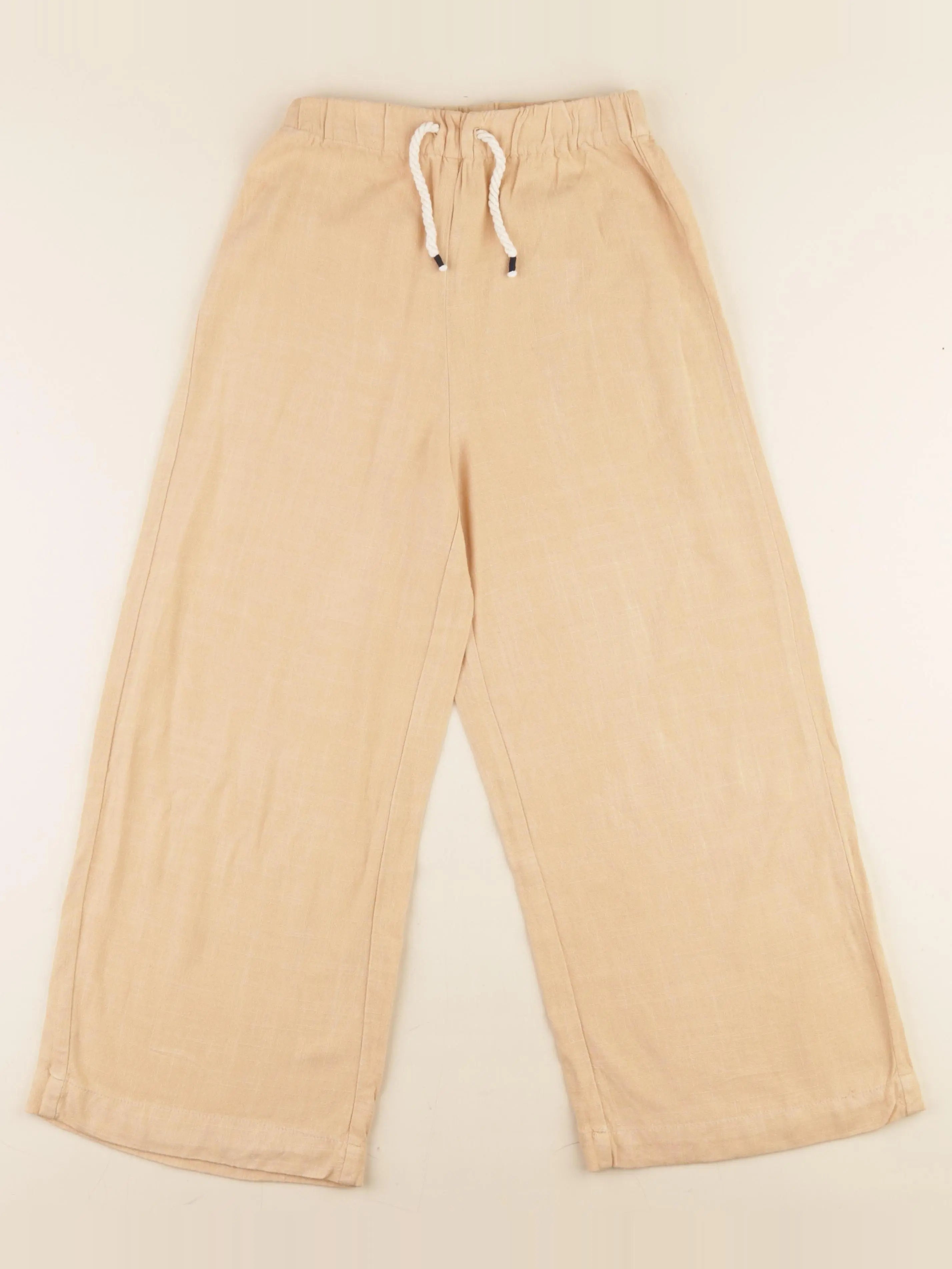 Monoprix - pantalon orange - 10 ans