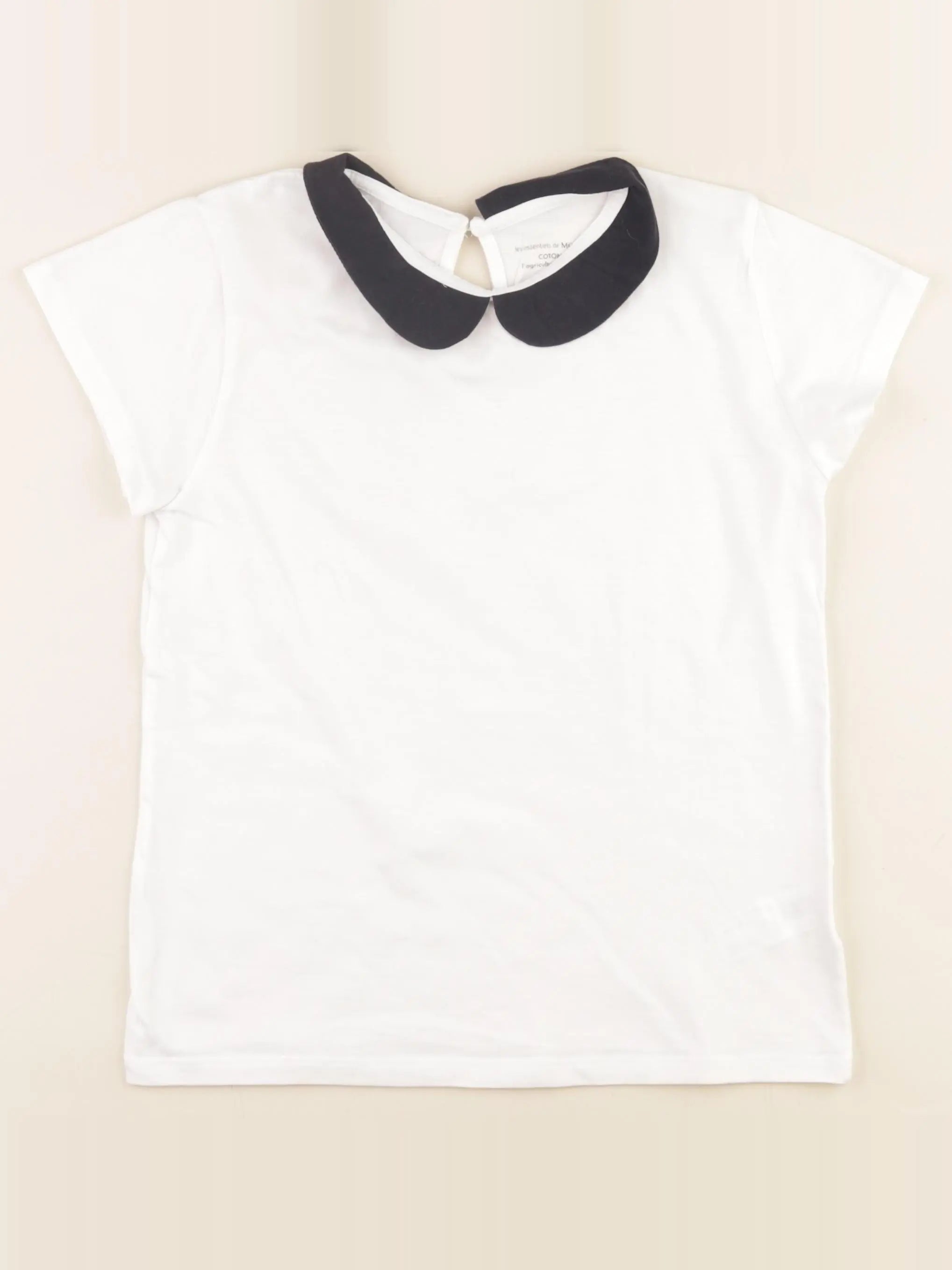 Monoprix - tee-shirt blanc - 10 ans