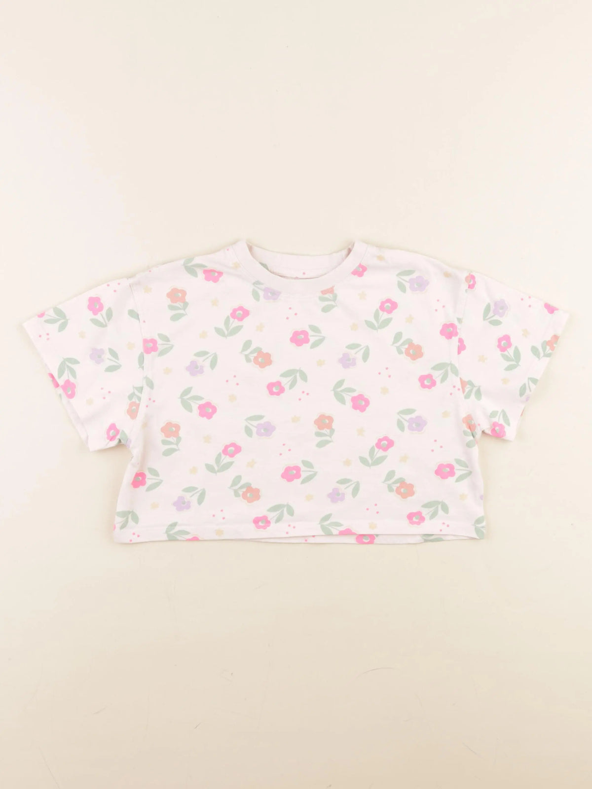 Vertbaudet - tee-shirt rose - 5 ans