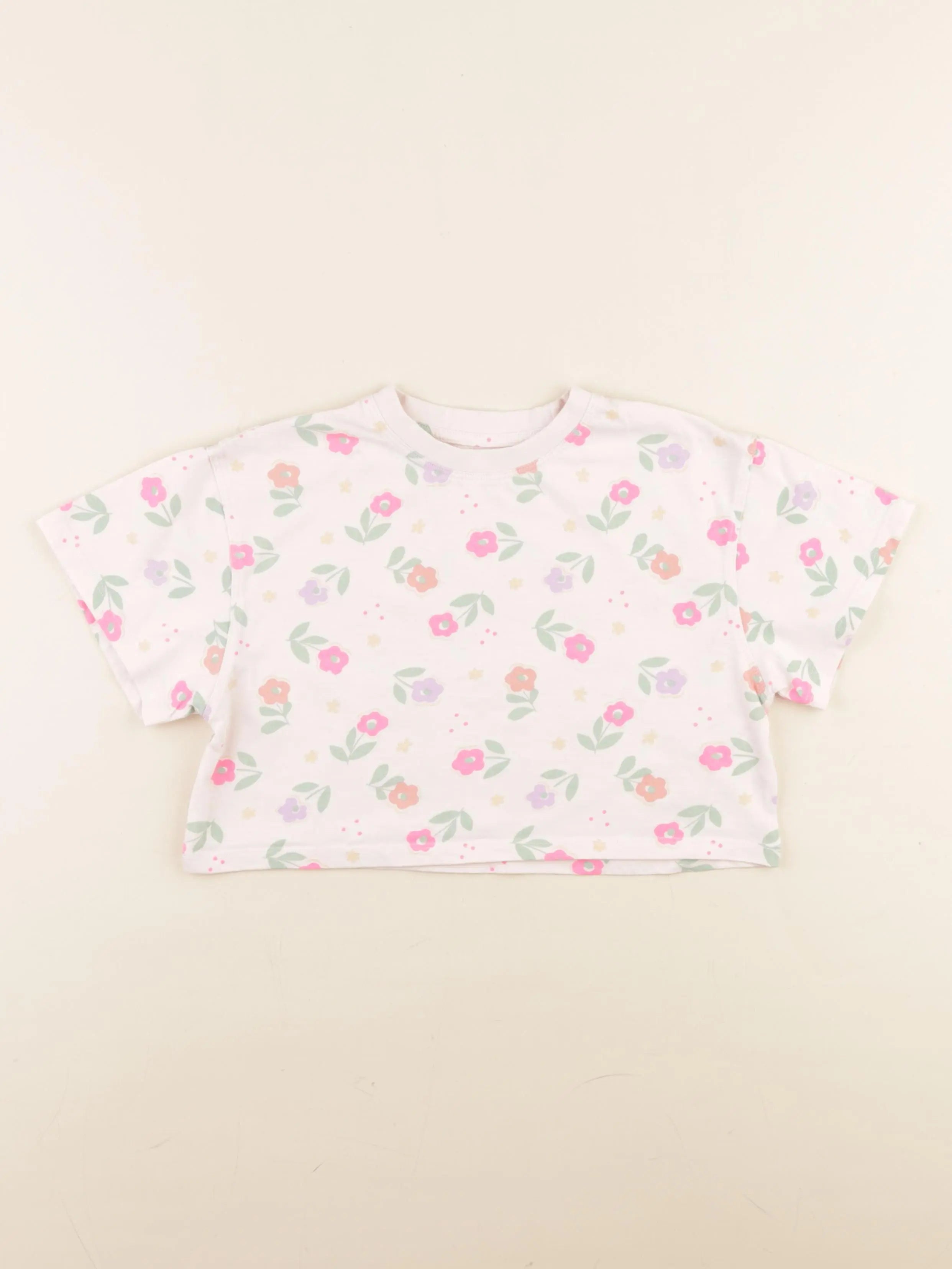 Vertbaudet - tee-shirt rose - 5 ans